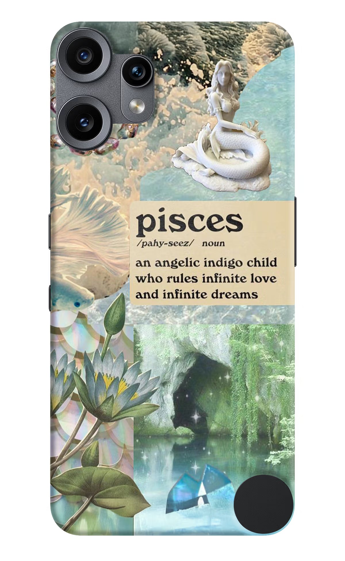 Pisces Zodiac CMF by Nothing Phone 2 Pro Back Cover - Pisces Zodiac CMF by Nothing Phone 2 Pro Hard Case Back Cover by Casekaro Pisces Zodiac CMF by Nothing Phone 2 Pro Hard Case Back Cover by Casekaro