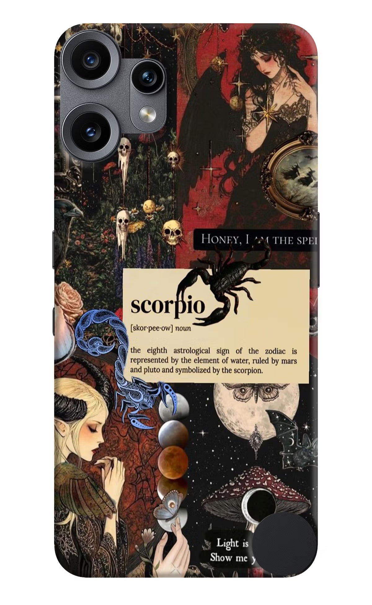 Scorpio Zodiac CMF by Nothing Phone 2 Pro Back Cover - Scorpio Zodiac CMF by Nothing Phone 2 Pro Hard Case Back Cover by Casekaro Scorpio Zodiac CMF by Nothing Phone 2 Pro Hard Case Back Cover by Casekaro