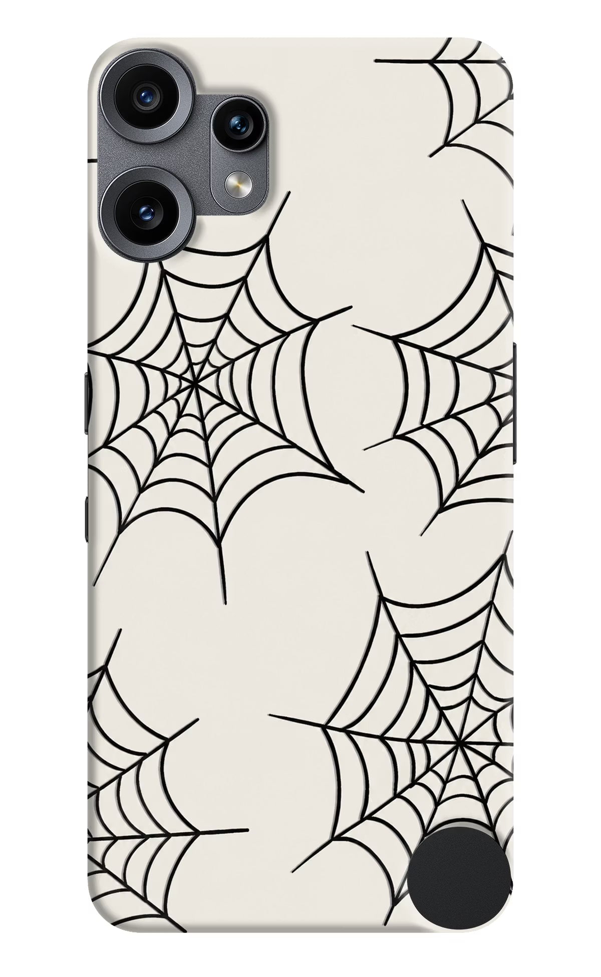 Spider Web CMF by Nothing Phone 2 Pro Back Cover - Spider Web CMF by Nothing Phone 2 Pro Hard Case Back Cover by Casekaro Spider Web CMF by Nothing Phone 2 Pro Hard Case Back Cover by Casekaro