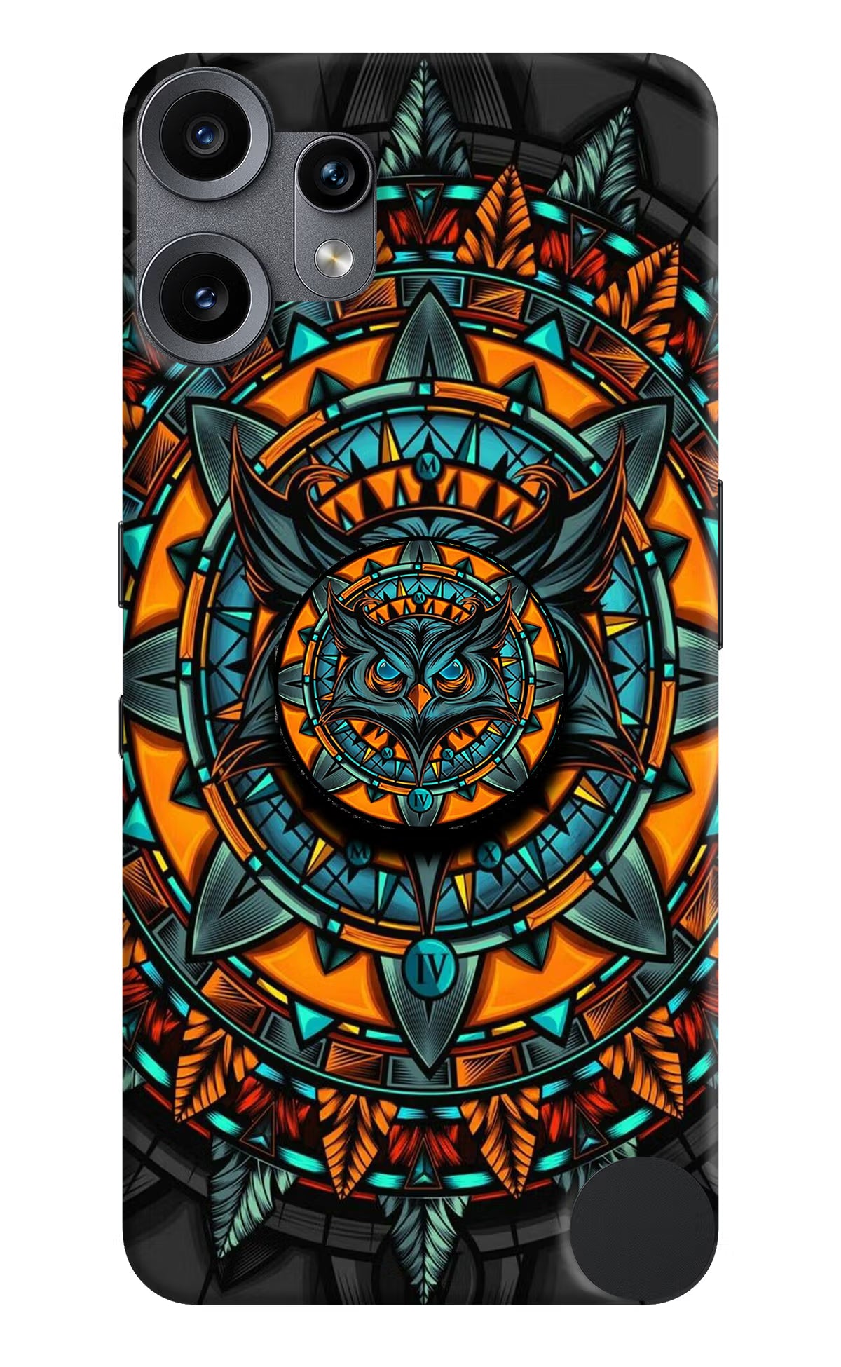 Angry Owl CMF by Nothing Phone 2 Pro Pop Case - Angry Owl CMF by Nothing Phone 2 Pro Pop Case by Casekaro Angry Owl CMF by Nothing Phone 2 Pro Pop Case by Casekaro