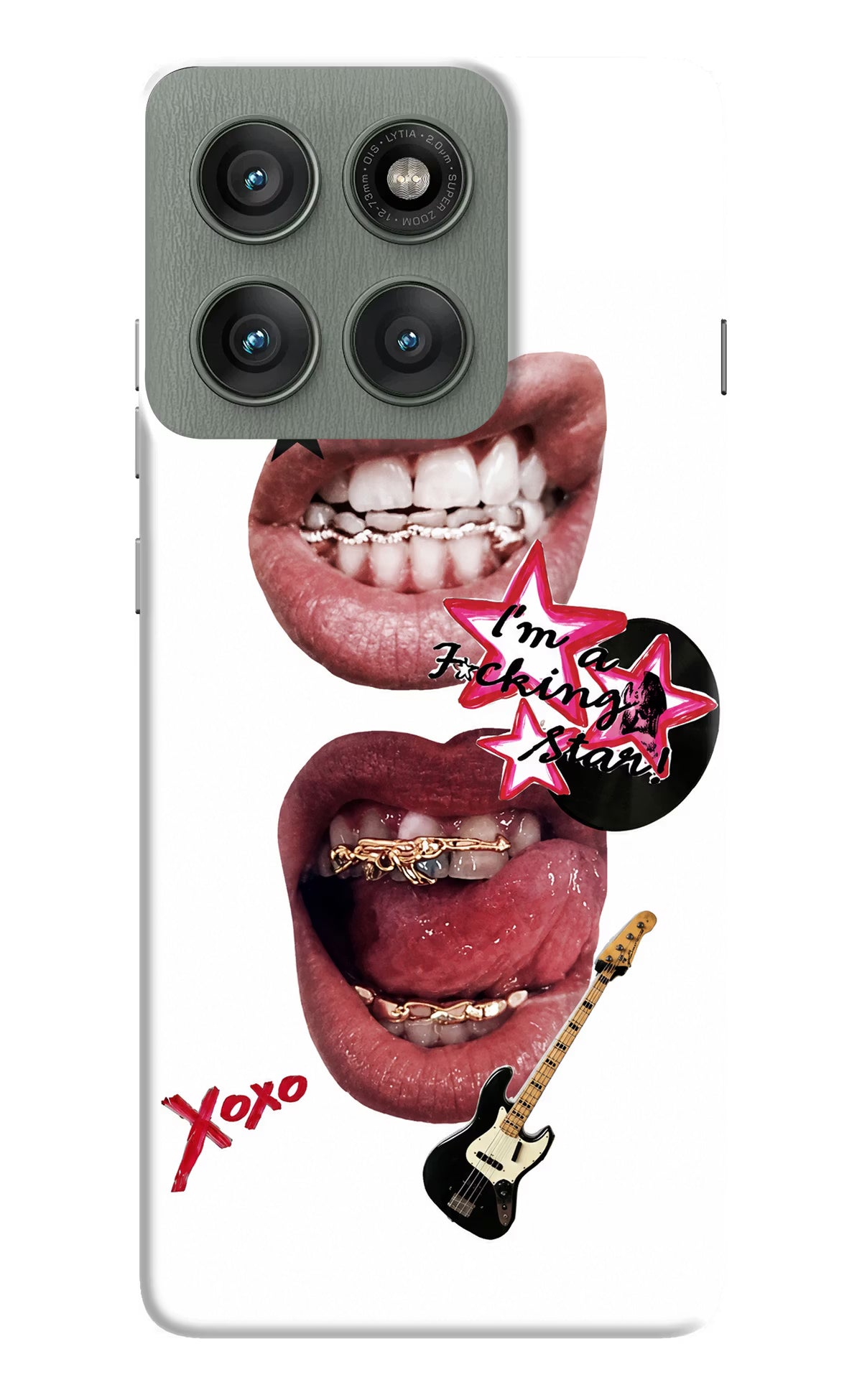 Rockstar Moto Edge 60 Pro Back Cover - Rockstar Moto Edge 60 Pro Back Cover Rockstar Moto Edge 60 Pro Back Cover