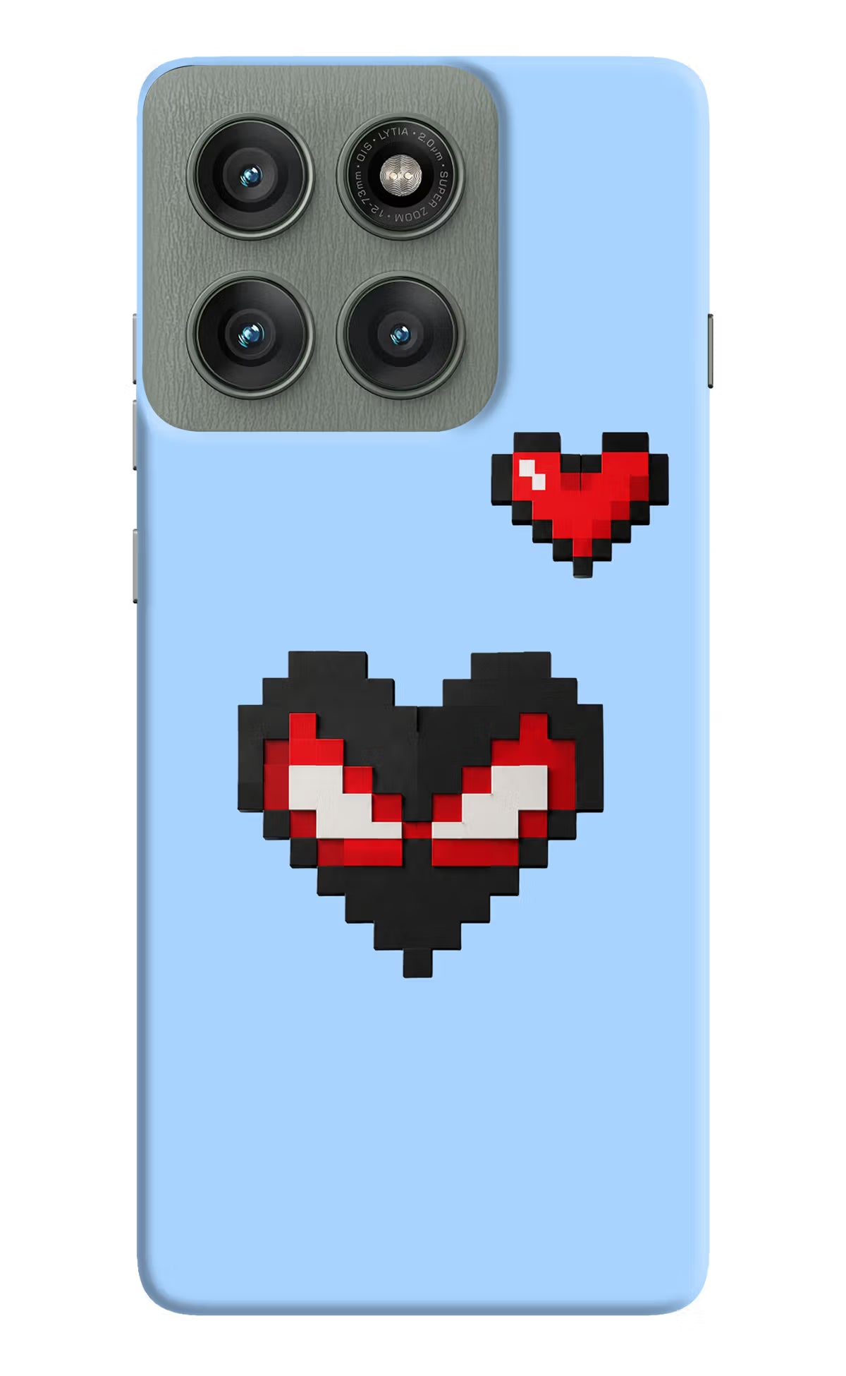 Peter Heart Moto Edge 60 Pro Back Cover - Peter Heart Moto Edge 60 Pro Back Cover Peter Heart Moto Edge 60 Pro Back Cover