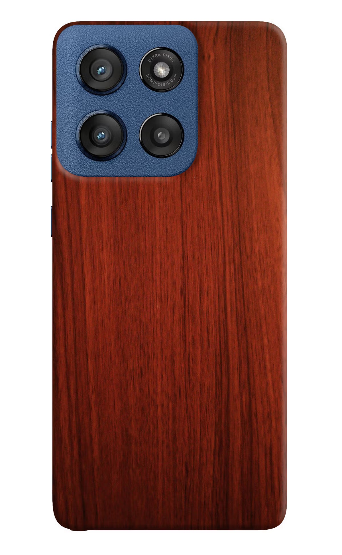Wooden Plain Pattern Moto Edge 60 Stylus Hard Case Back Cover by Casekaro