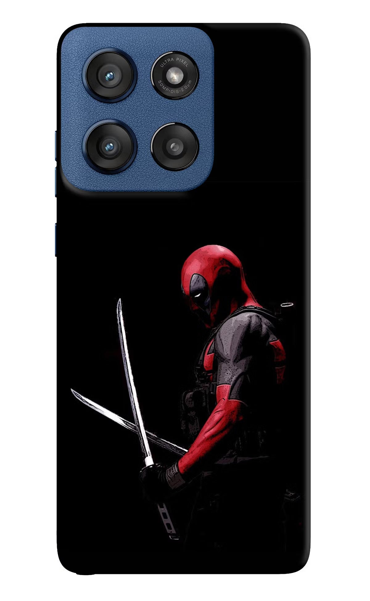 Deadpool Moto Edge 60 Stylus Hard Case Back Cover by Casekaro