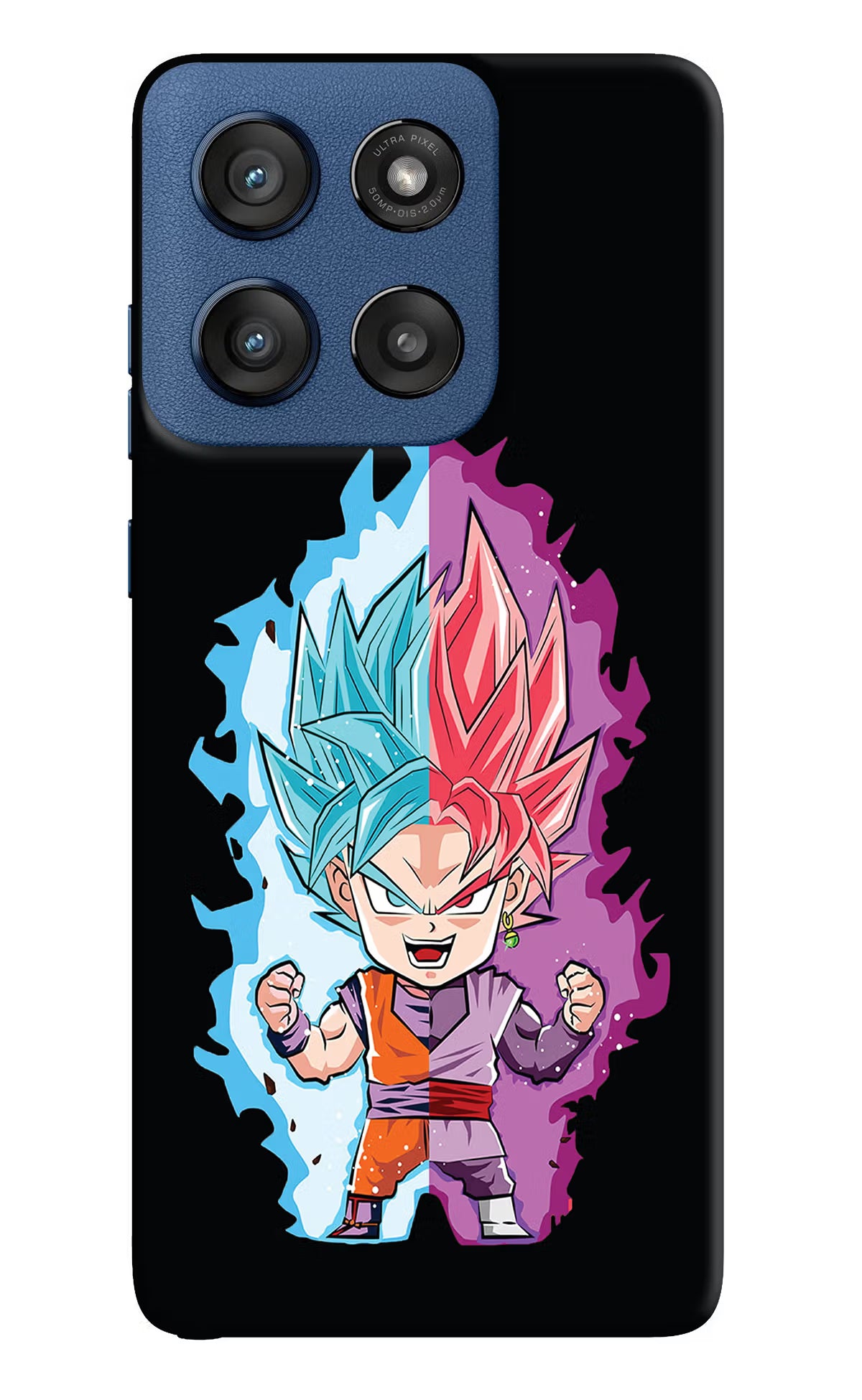 Chota Goku Moto Edge 60 Stylus Hard Case Back Cover by Casekaro
