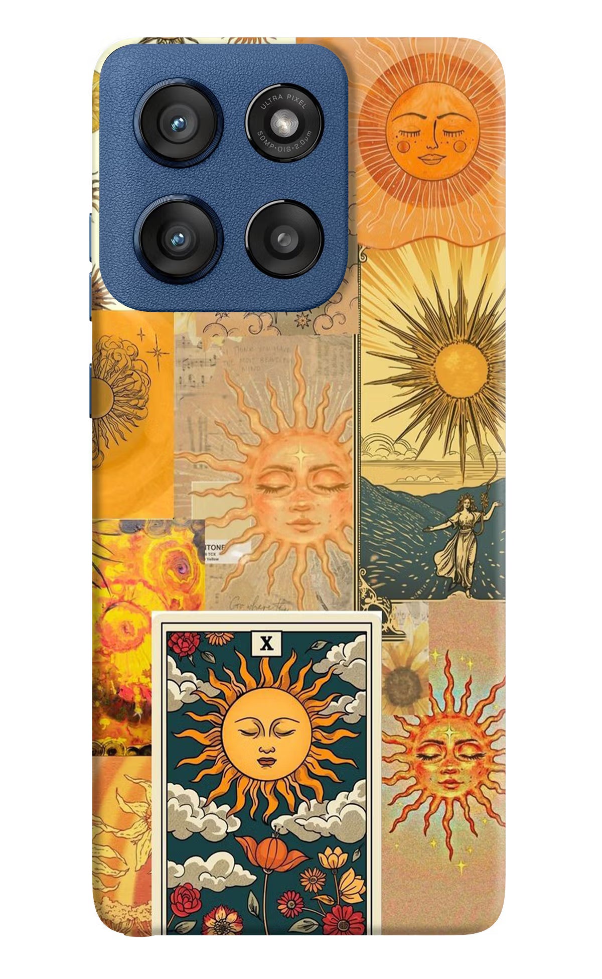 Sun Moto Edge 60 Stylus Hard Case Back Cover by Casekaro