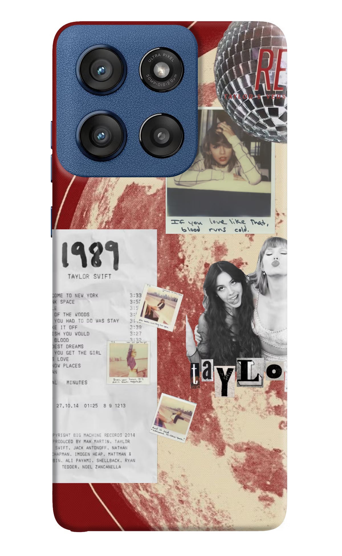 Taylor Swift Moto Edge 60 Stylus Back Cover - Taylor Swift Moto Edge 60 Stylus Back Cover Taylor Swift Moto Edge 60 Stylus Back Cover