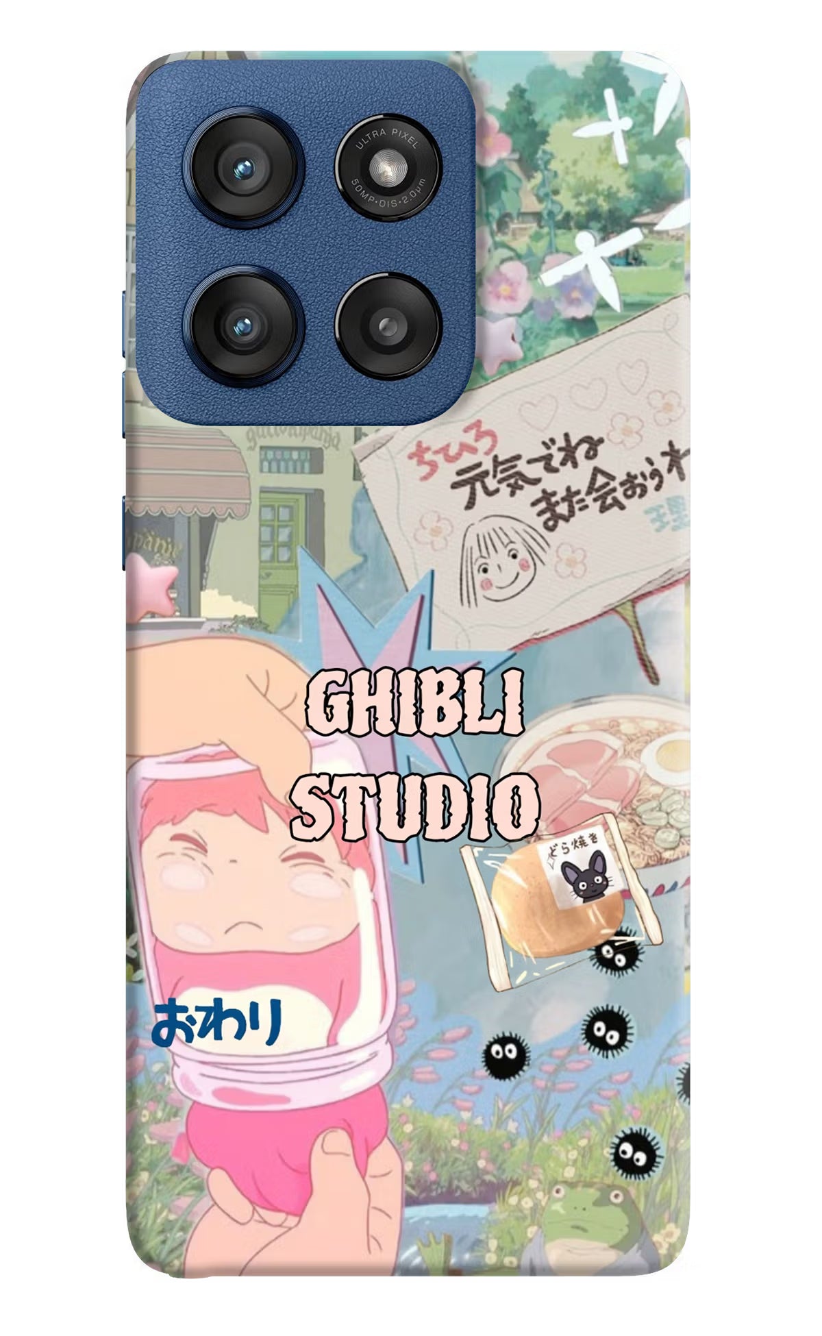 Studio Ghibli Moto Edge 60 Stylus Back Cover - Studio Ghibli Moto Edge 60 Stylus Back Cover Studio Ghibli Moto Edge 60 Stylus Back Cover