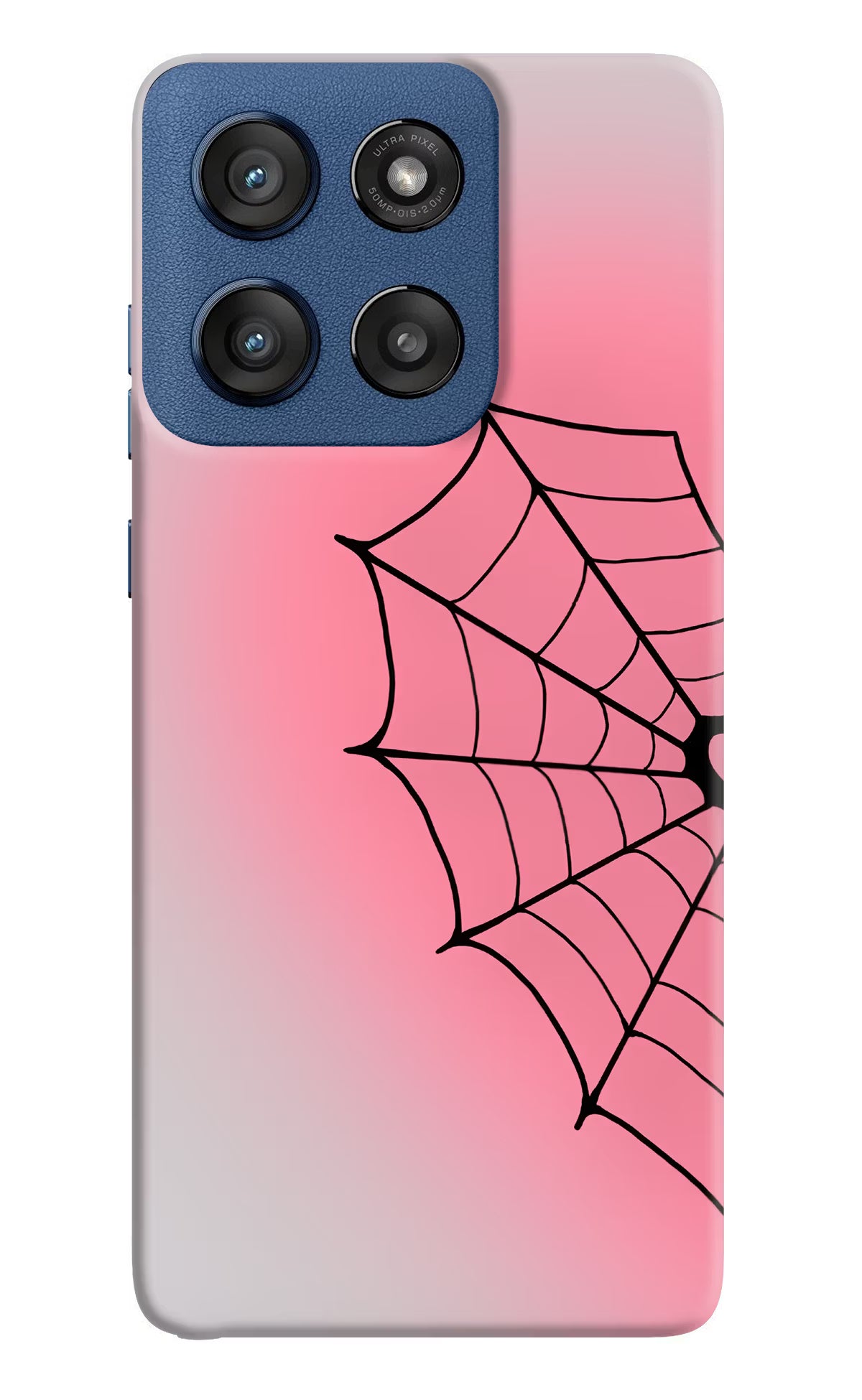 Pink Web Moto Edge 60 Stylus Back Cover - Pink Web Moto Edge 60 Stylus Back Cover Pink Web Moto Edge 60 Stylus Back Cover