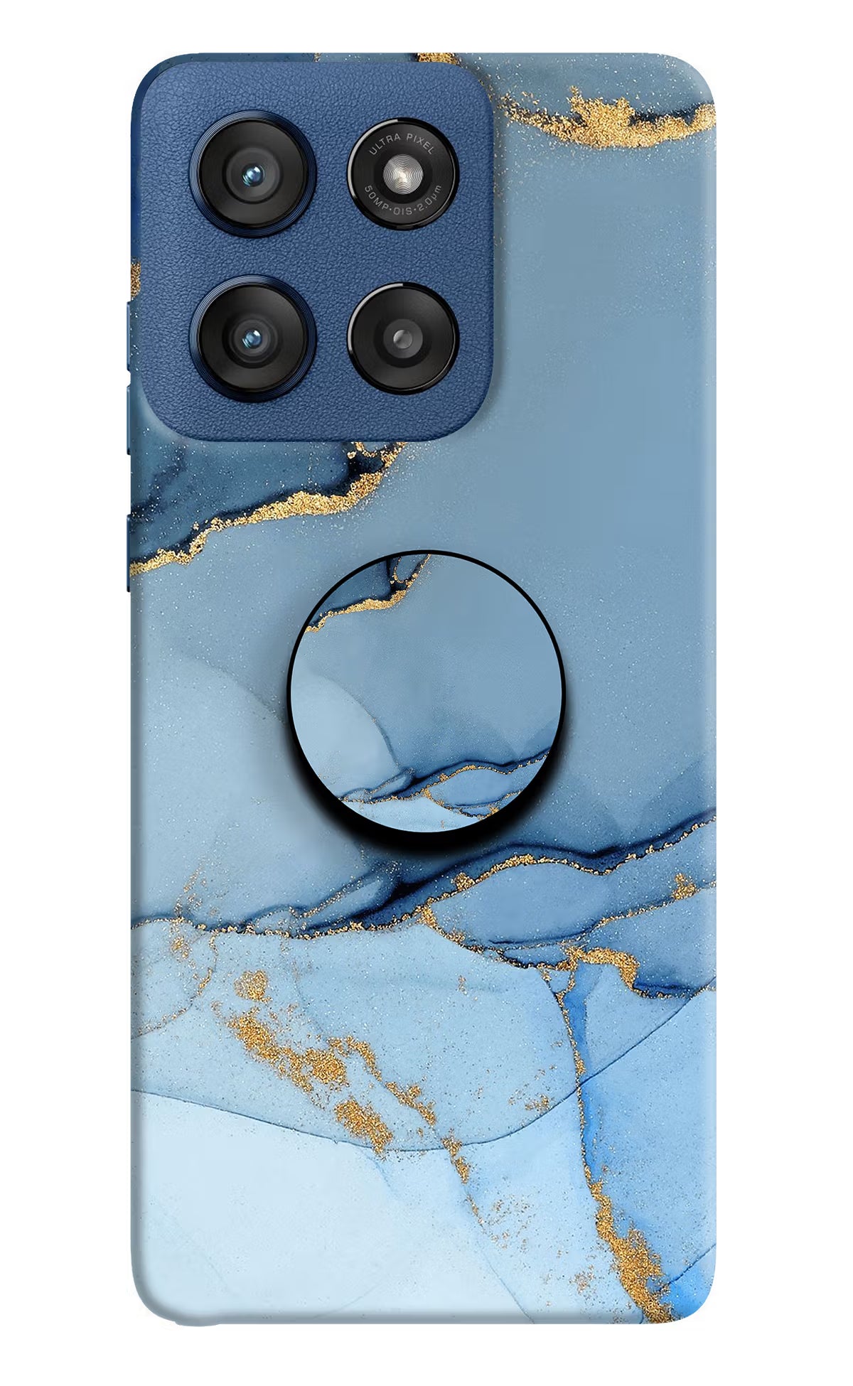 Blue Marble Moto Edge 60 Stylus Pop Case by Casekaro