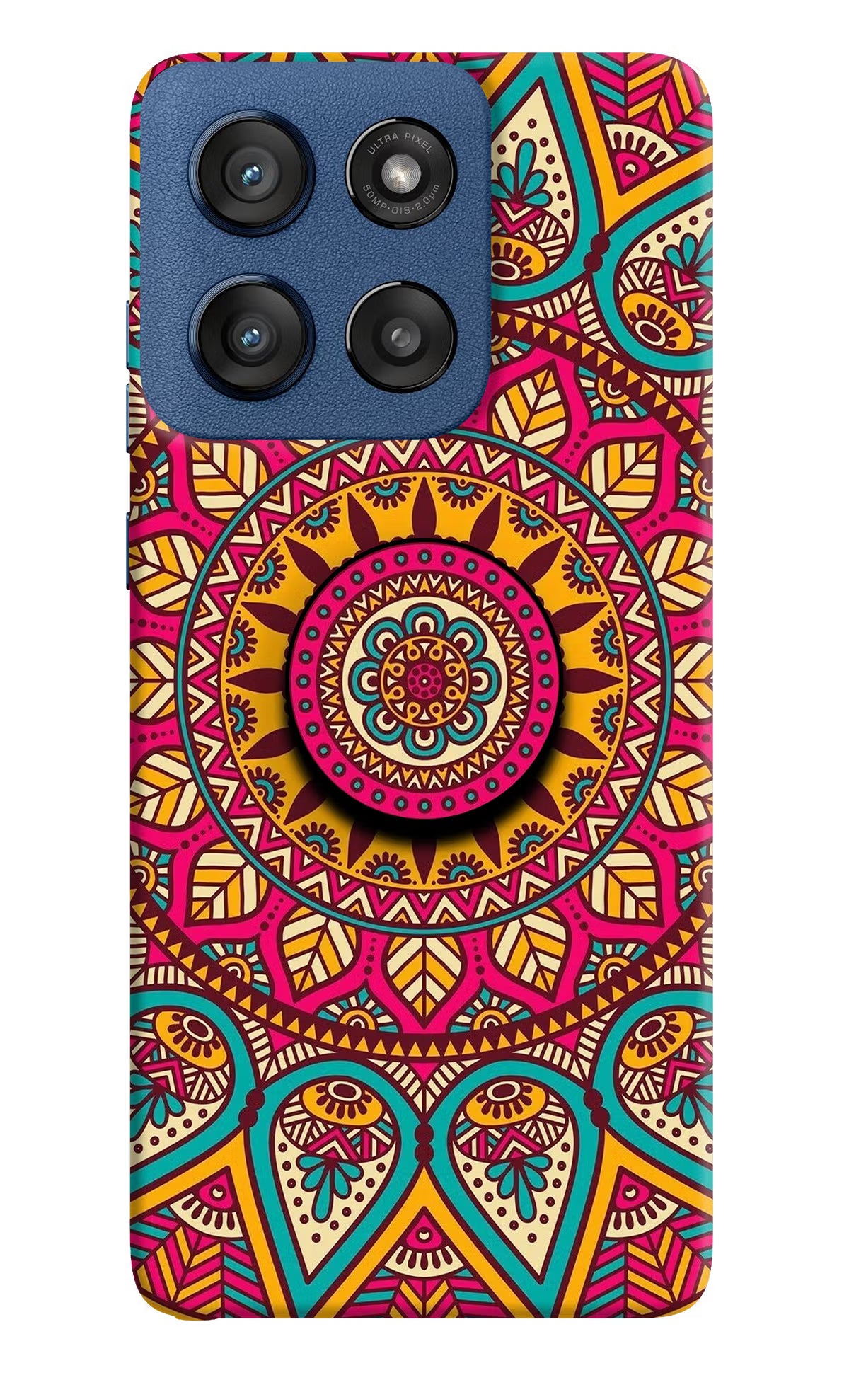 Mandala Moto Edge 60 Stylus Pop Case by Casekaro