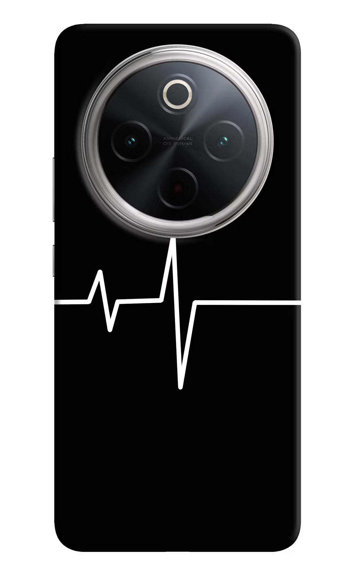 Heart Beats Vivo T4 5G Back Cover - Heart Beats Vivo T4 5G Hard Case Back Cover by Casekaro Heart Beats Vivo T4 5G Hard Case Back Cover by Casekaro