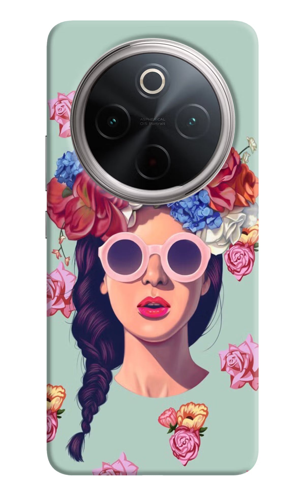 Pretty Girl Vivo T4 5G Back Cover - Pretty Girl Vivo T4 5G Hard Case Back Cover by Casekaro Pretty Girl Vivo T4 5G Hard Case Back Cover by Casekaro