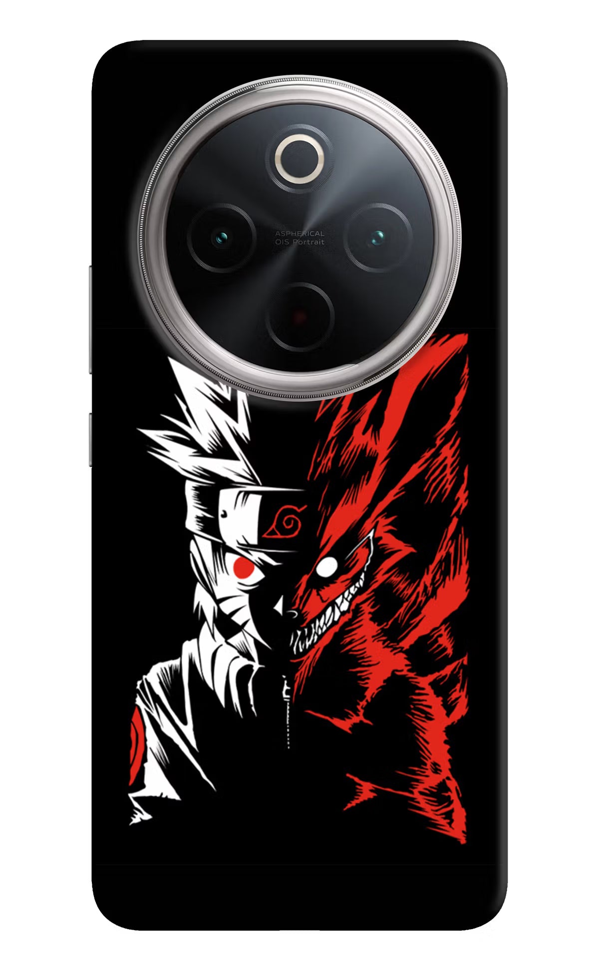 Naruto Two Face Vivo T4 5G Back Cover - Naruto Two Face Vivo T4 5G Hard Case Back Cover by Casekaro Naruto Two Face Vivo T4 5G Hard Case Back Cover by Casekaro
