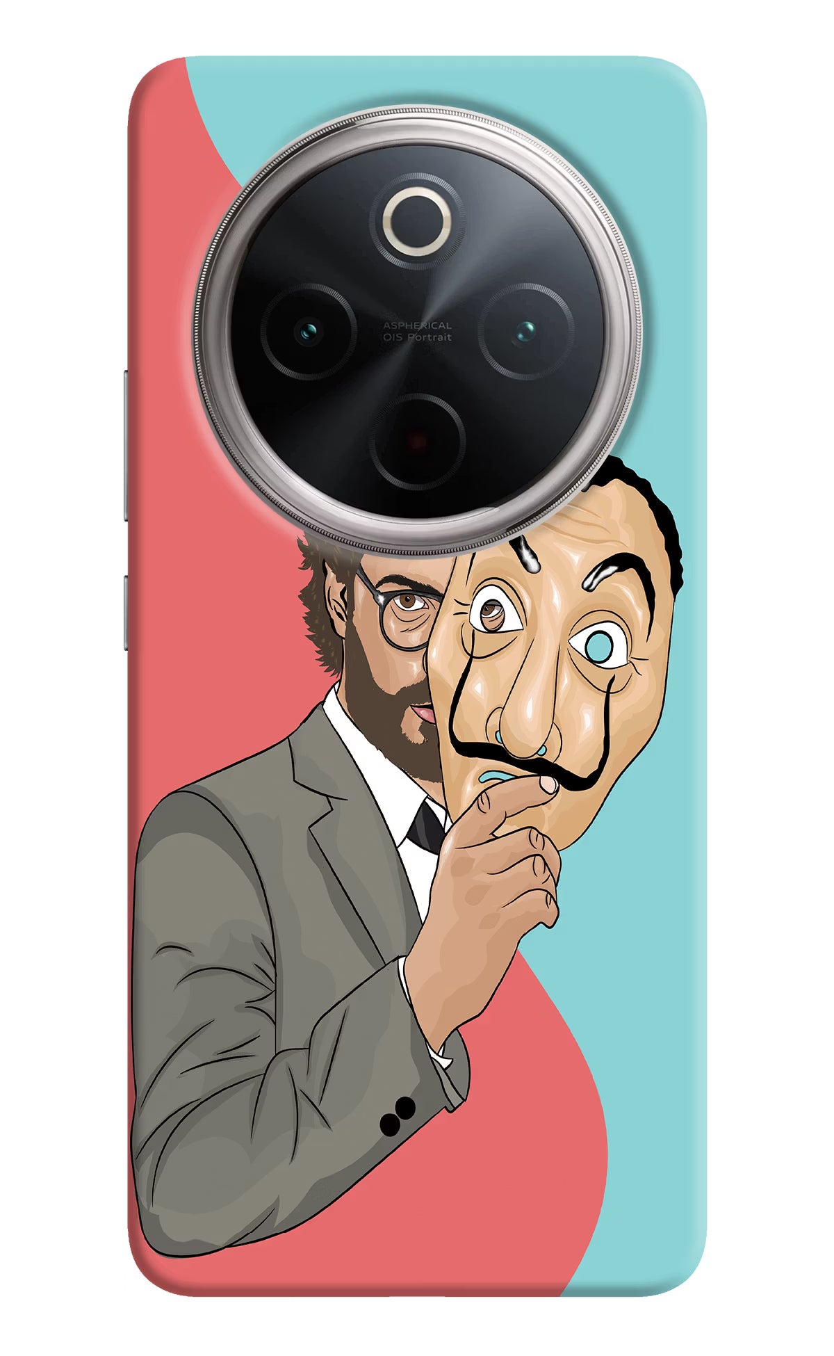 Professor Vivo T4 5G Back Cover - Professor Vivo T4 5G Hard Case Back Cover by Casekaro Professor Vivo T4 5G Hard Case Back Cover by Casekaro