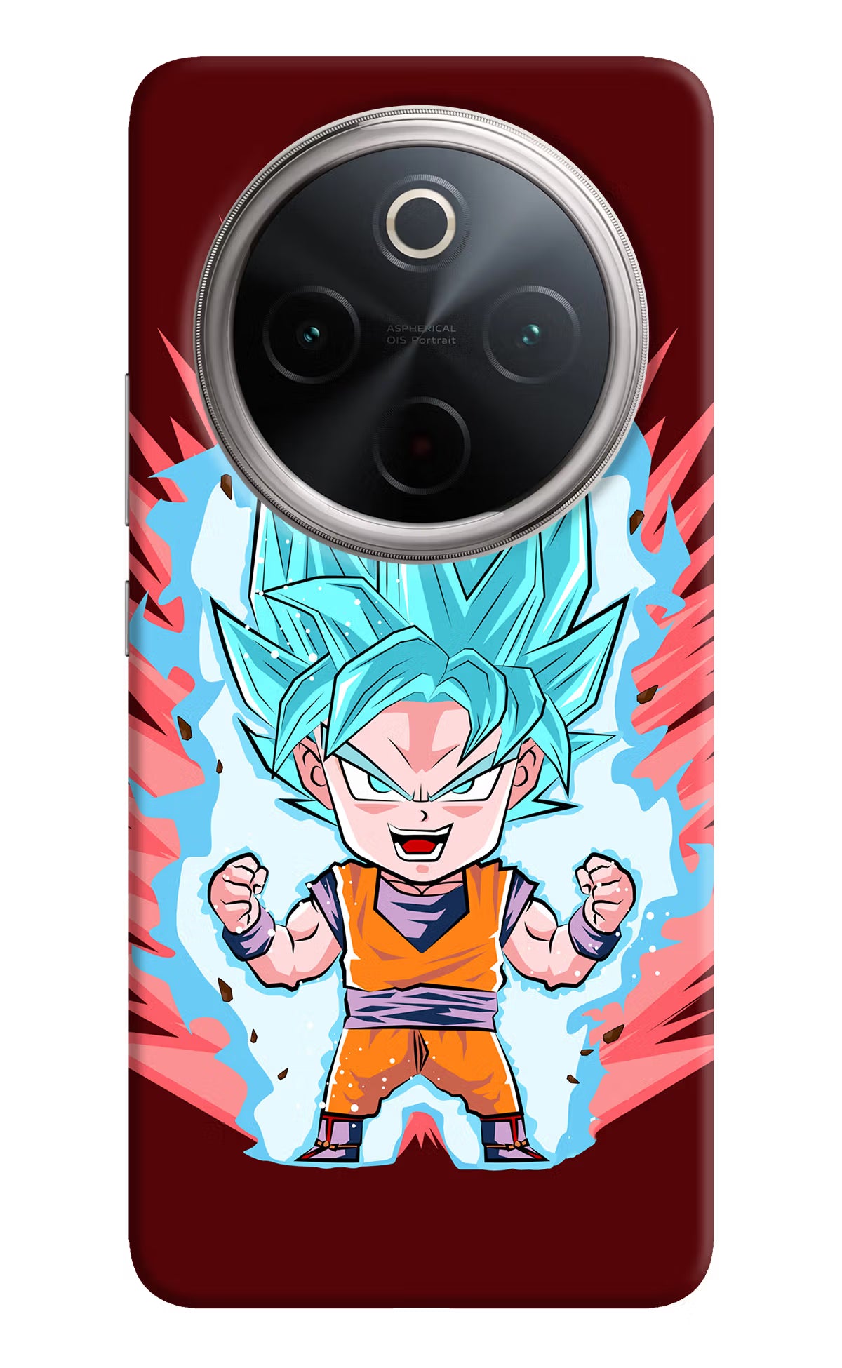 Goku Little Vivo T4 5G Back Cover - Goku Little Vivo T4 5G Hard Case Back Cover by Casekaro Goku Little Vivo T4 5G Hard Case Back Cover by Casekaro