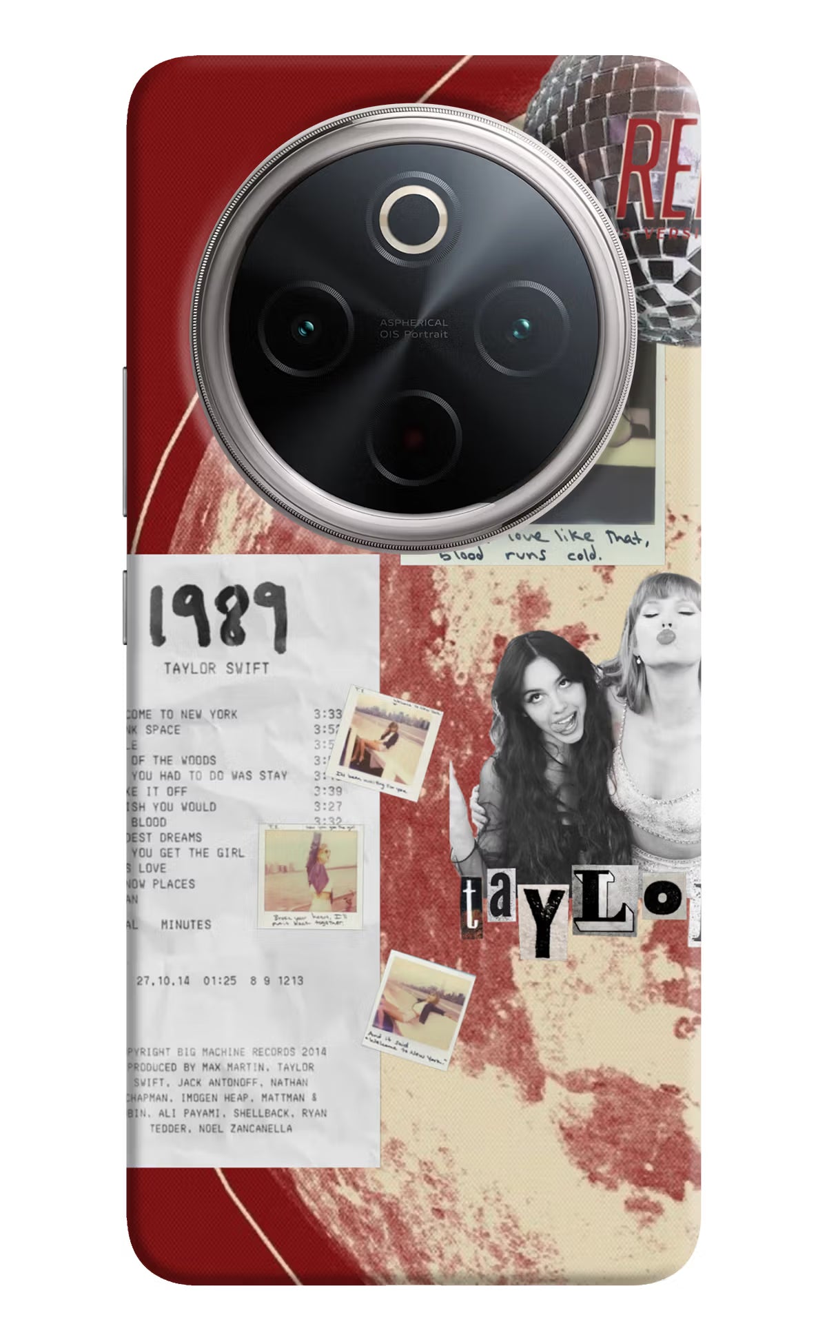 Taylor Swift Vivo T4 5G Back Cover - Taylor Swift Vivo T4 5G Back Cover Taylor Swift Vivo T4 5G Back Cover