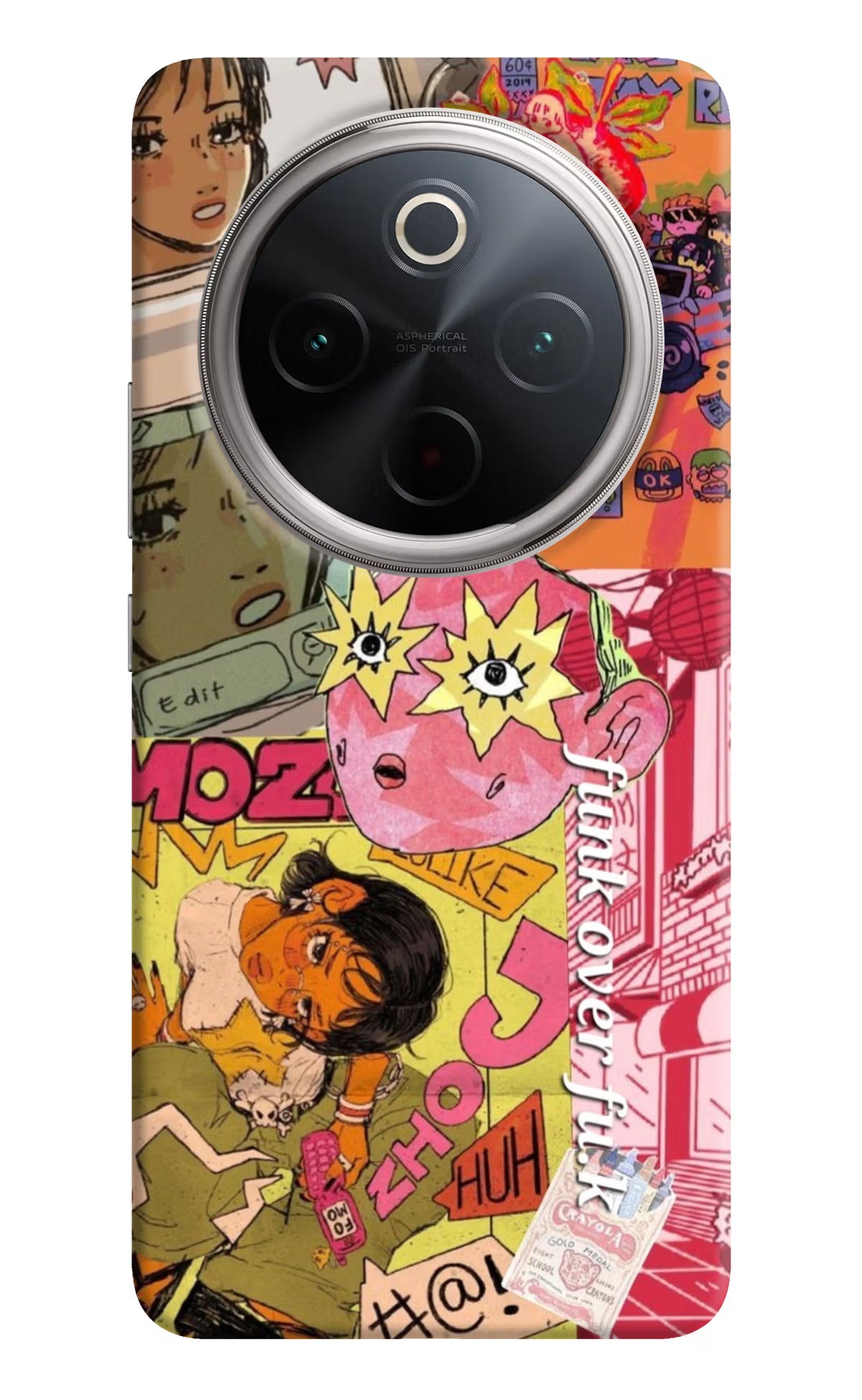 Funkover Vivo T4 5G Back Cover - Funkover Vivo T4 5G Back Cover Funkover Vivo T4 5G Back Cover