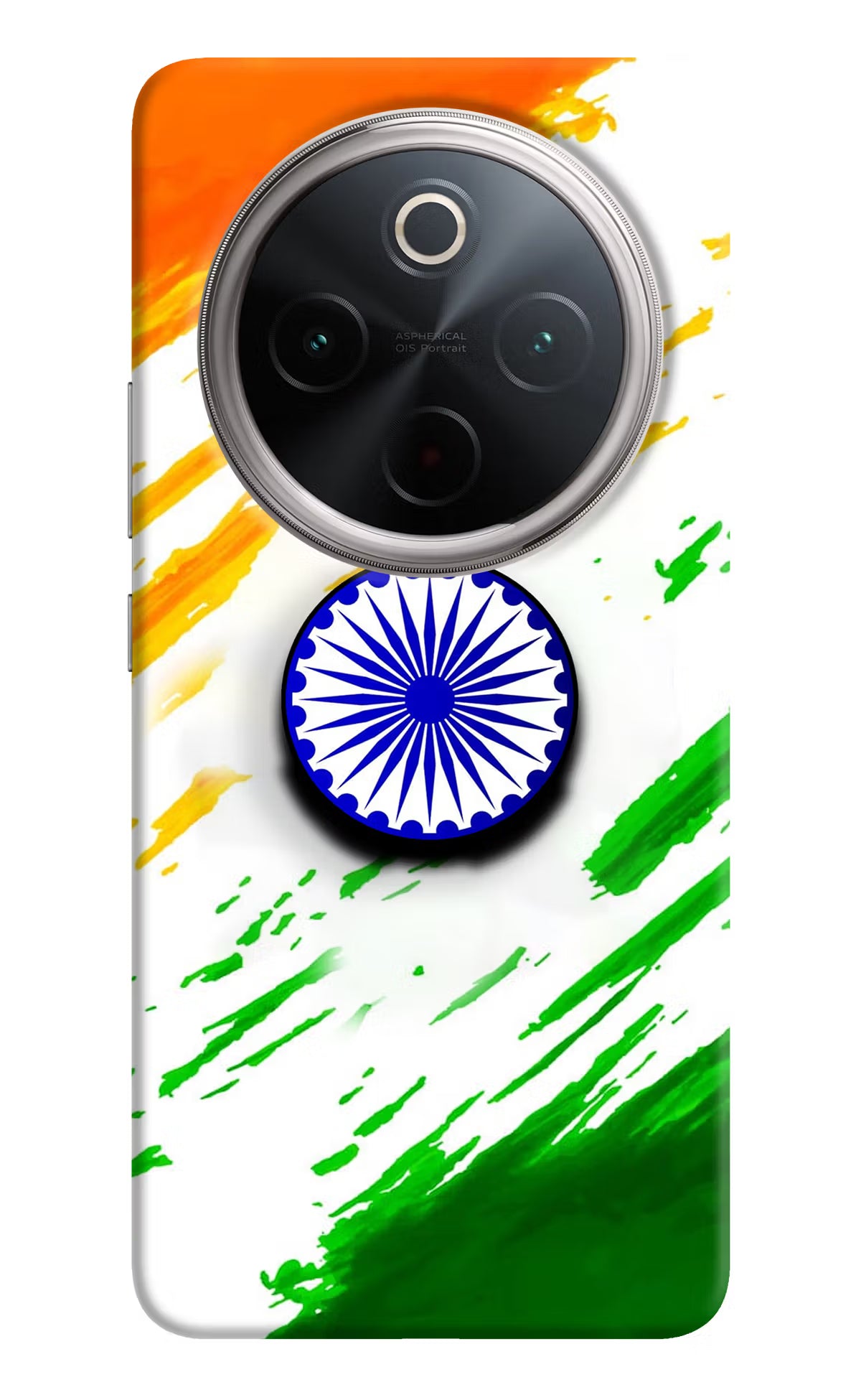 Indian Flag Ashoka Chakra Vivo T4 5G Pop Case - Indian Flag Ashoka Chakra Vivo T4 5G Pop Case by Casekaro Indian Flag Ashoka Chakra Vivo T4 5G Pop Case by Casekaro