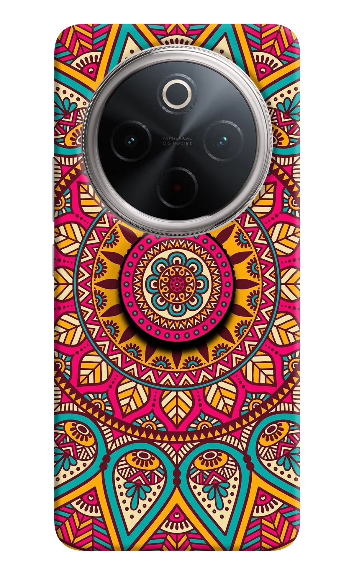 Mandala Vivo T4 5G Pop Case - Mandala Vivo T4 5G Pop Case by Casekaro Mandala Vivo T4 5G Pop Case by Casekaro