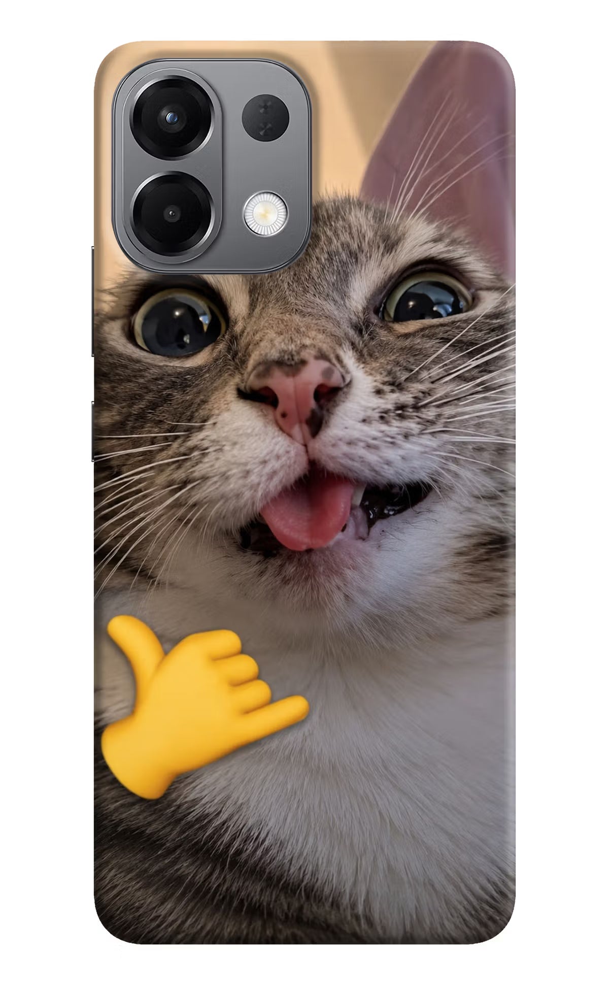 Silly Cat Call Oppo K13 5G Back Cover - Silly Cat Call Oppo K13 5G Back Cover Silly Cat Call Oppo K13 5G Back Cover