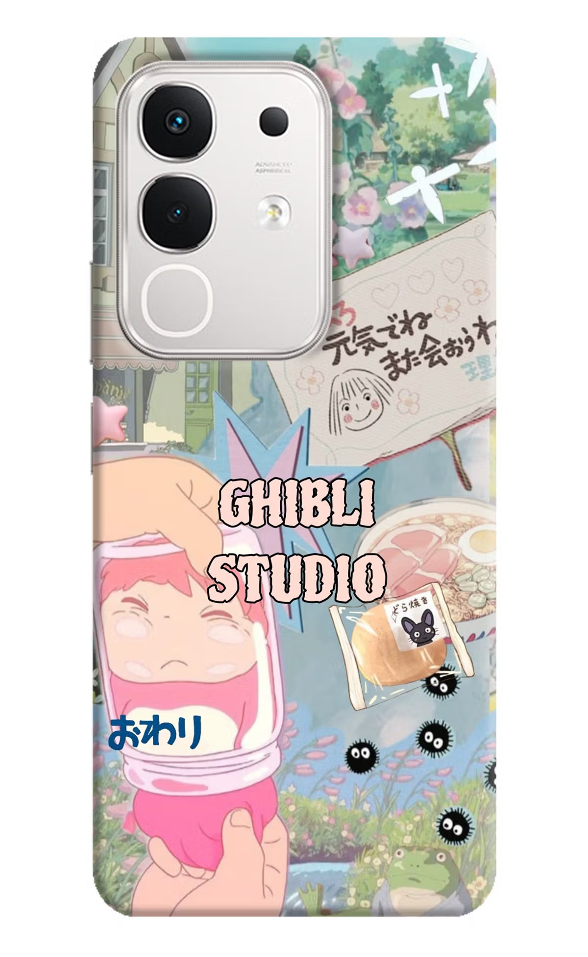 Studio Ghibli iQOO Z10x 5G Back Cover - Studio Ghibli iQOO Z10x 5G Back Cover Studio Ghibli iQOO Z10x 5G Back Cover