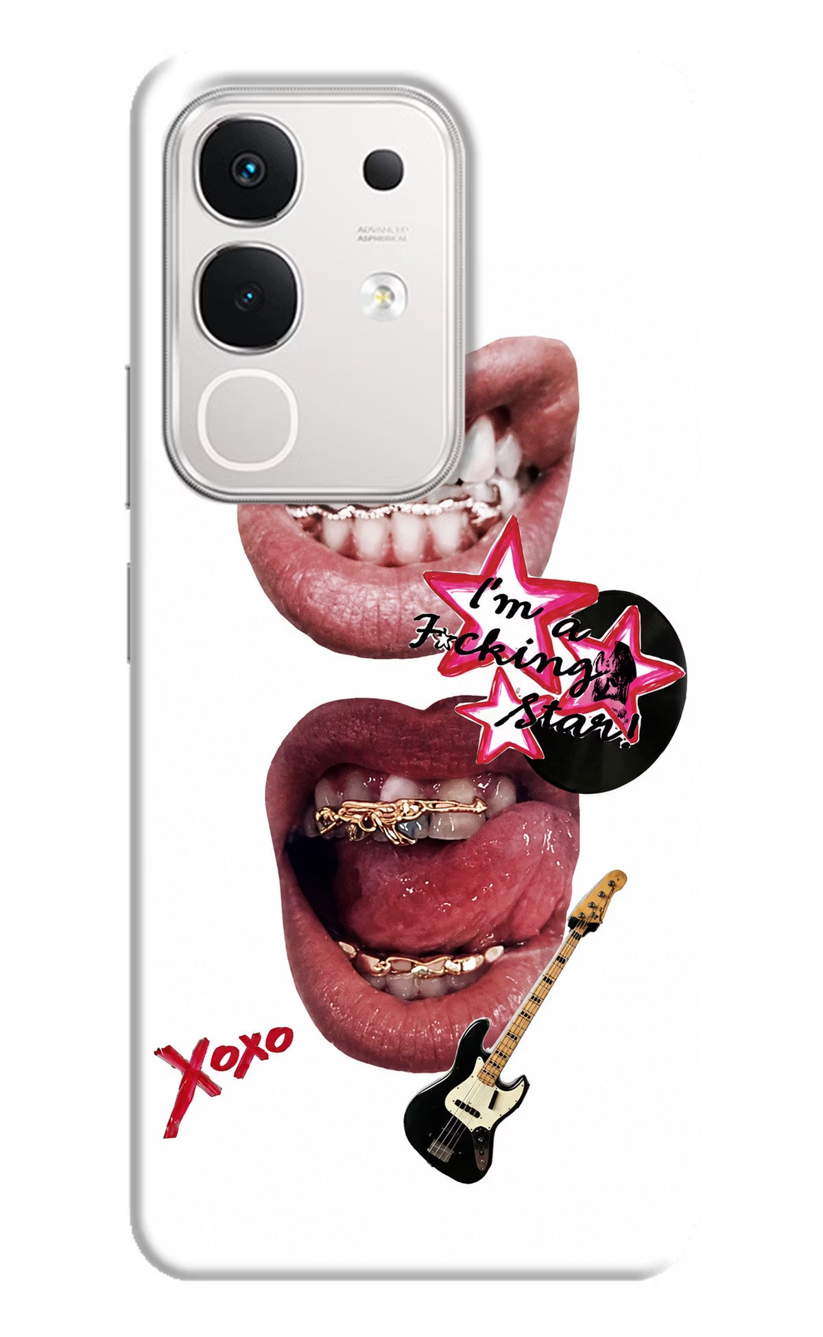 Rockstar iQOO Z10x 5G Back Cover - Rockstar iQOO Z10x 5G Back Cover Rockstar iQOO Z10x 5G Back Cover