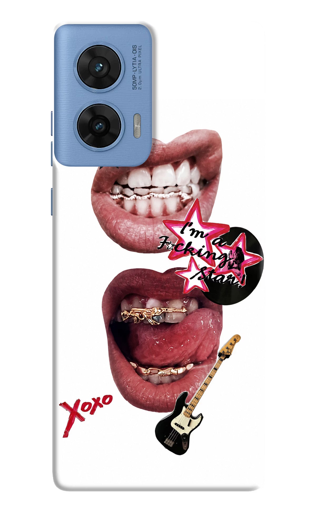 Rockstar Moto G96 5G Back Cover - Rockstar Moto G96 5G Back Cover Rockstar Moto G96 5G Back Cover
