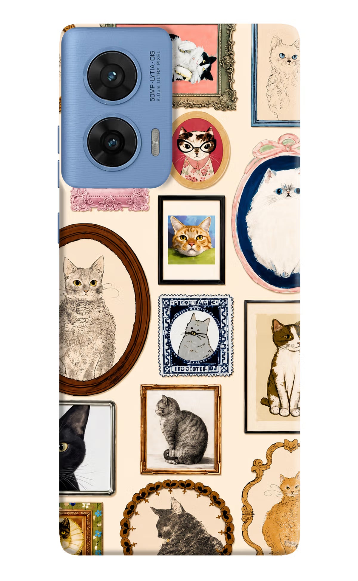 Mirror Cats Moto G96 5G Back Cover - Mirror Cats Moto G96 5G Back Cover Mirror Cats Moto G96 5G Back Cover