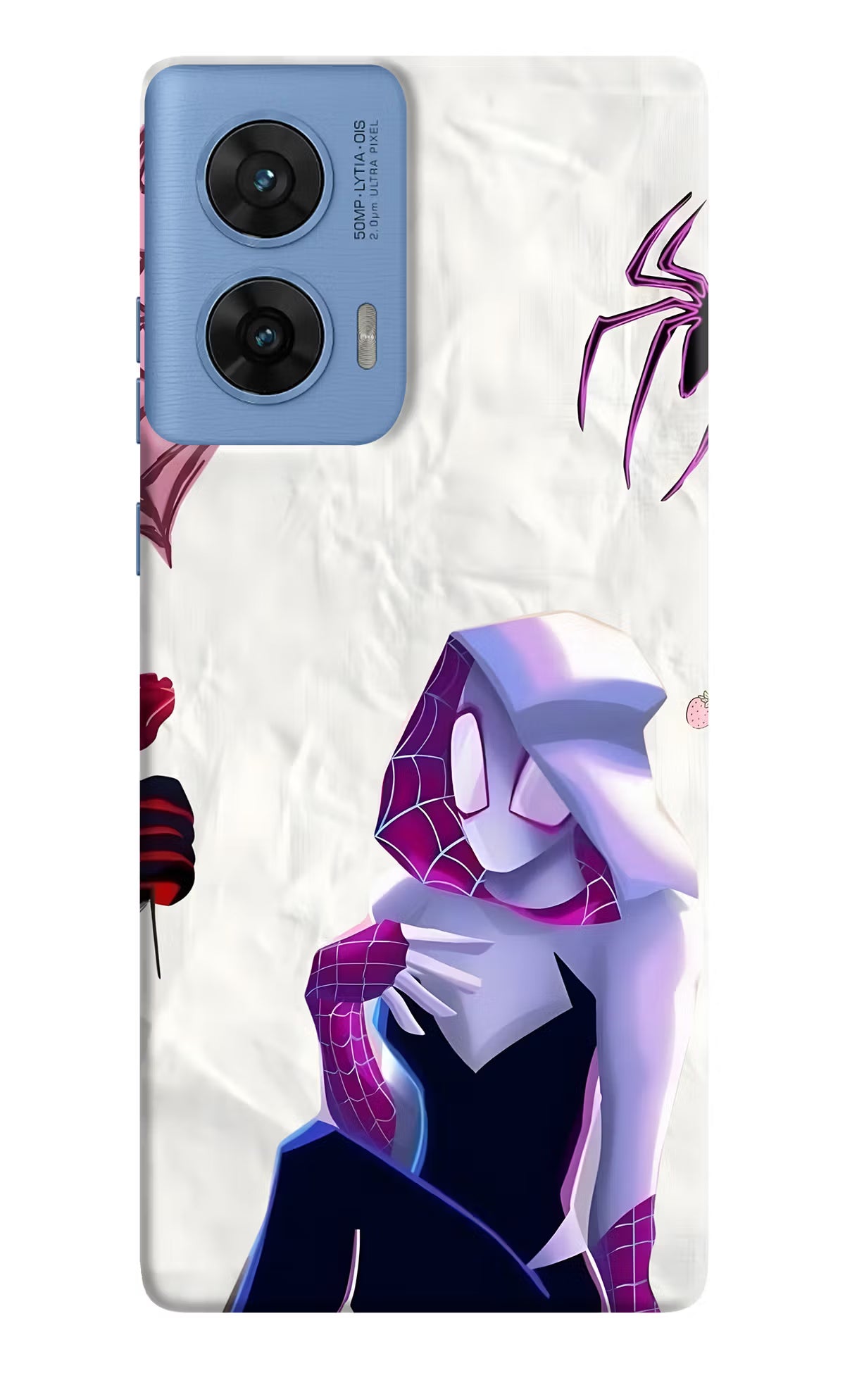Gwen Verse Moto G96 5G Back Cover - Gwen Verse Moto G96 5G Back Cover Gwen Verse Moto G96 5G Back Cover