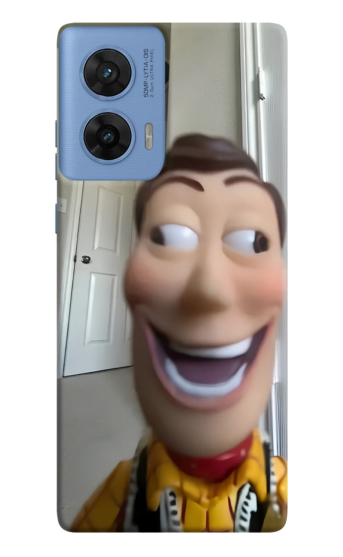 Side Eye Woody Moto G96 5G Back Cover - Side Eye Woody Moto G96 5G Back Cover Side Eye Woody Moto G96 5G Back Cover