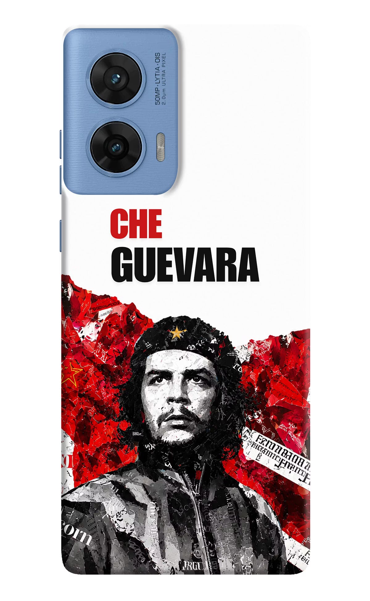 Che Guevara Revolution Moto G96 5G Back Cover - Che Guevara Revolution Moto G96 5G Back Cover Che Guevara Revolution Moto G96 5G Back Cover