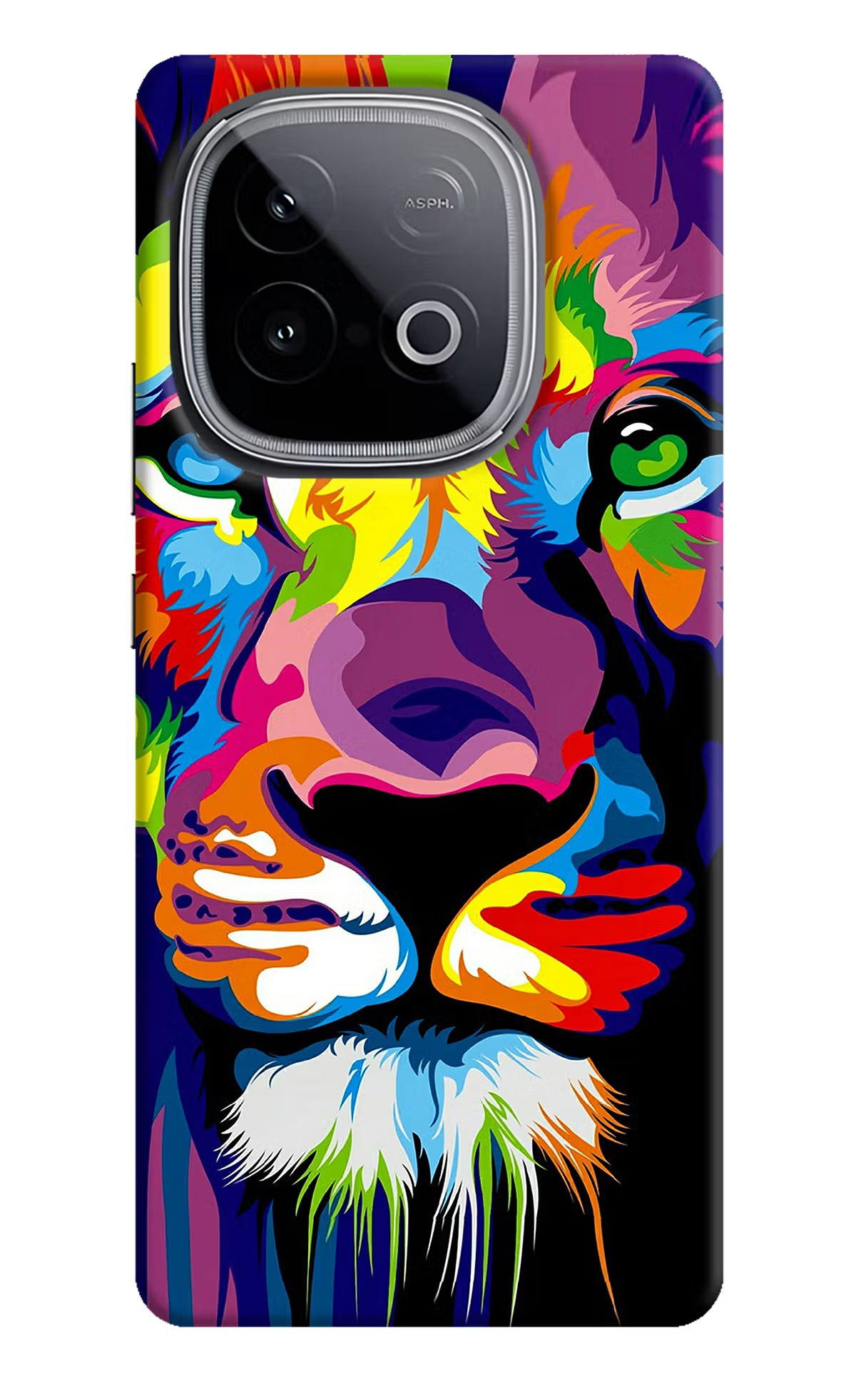 Lion iQOO Neo 10 Hard Case Back Cover by Casekaro
