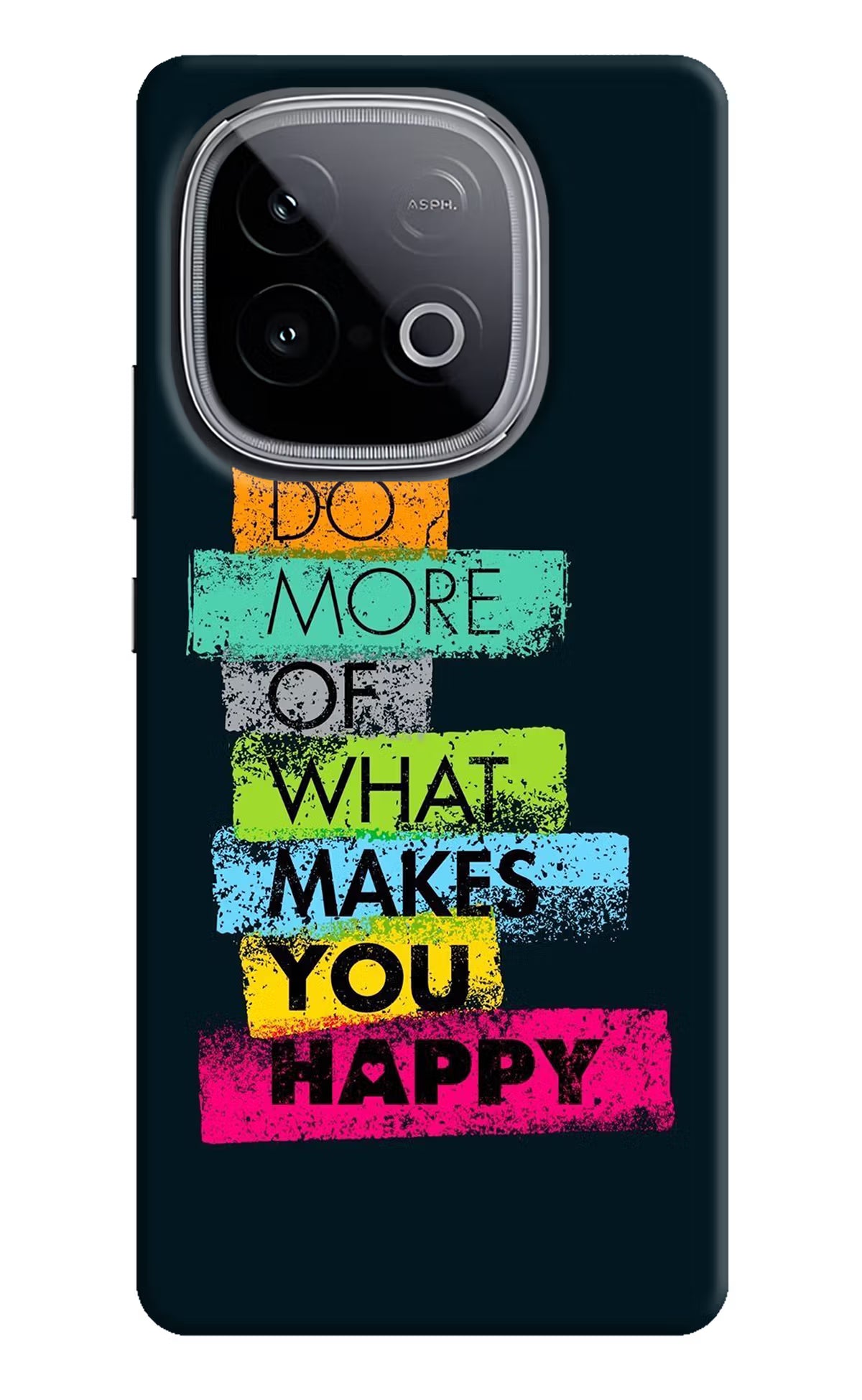 Do More Of What Makes You Happy iQOO Neo 10 Hard Case Back Cover by Casekaro