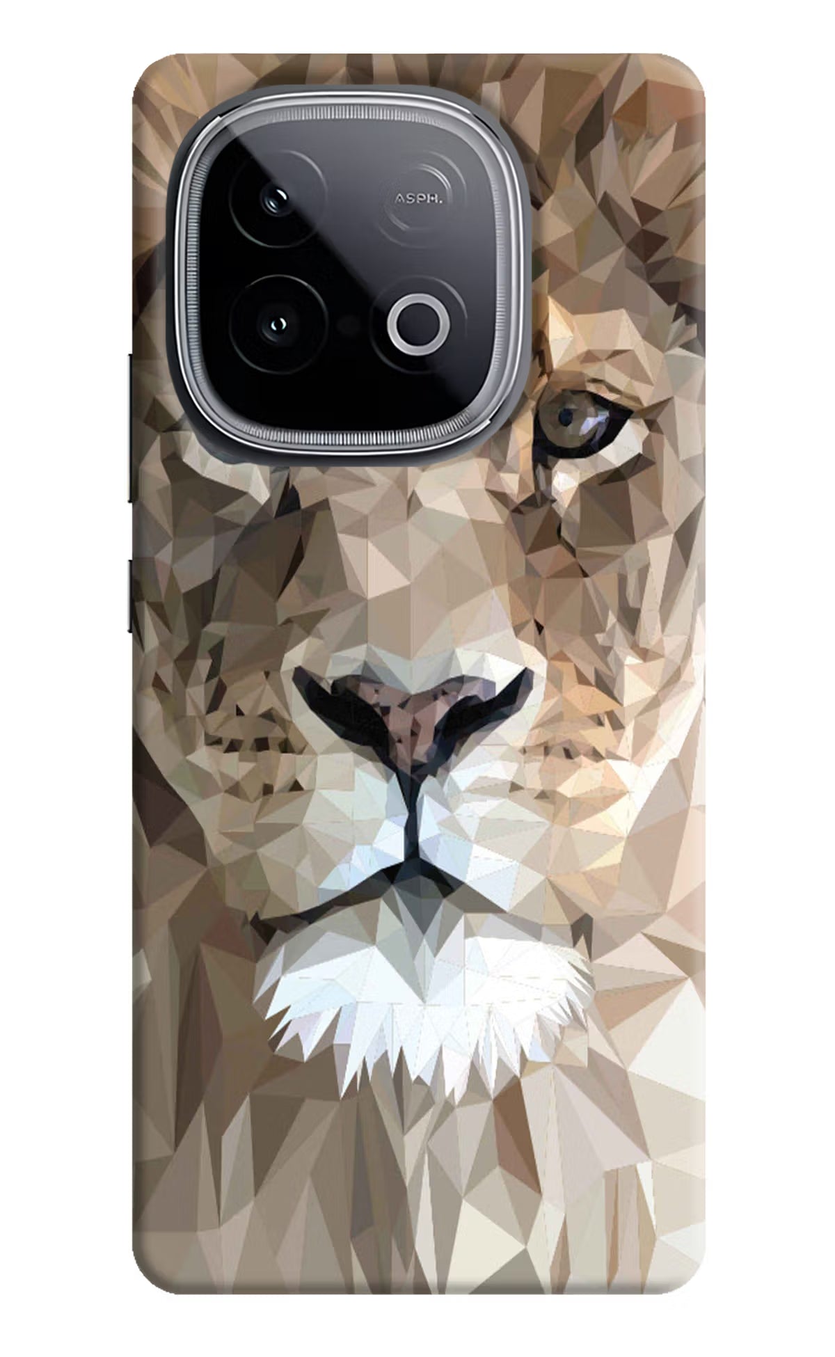 Lion Art iQOO Neo 10 Hard Case Back Cover by Casekaro