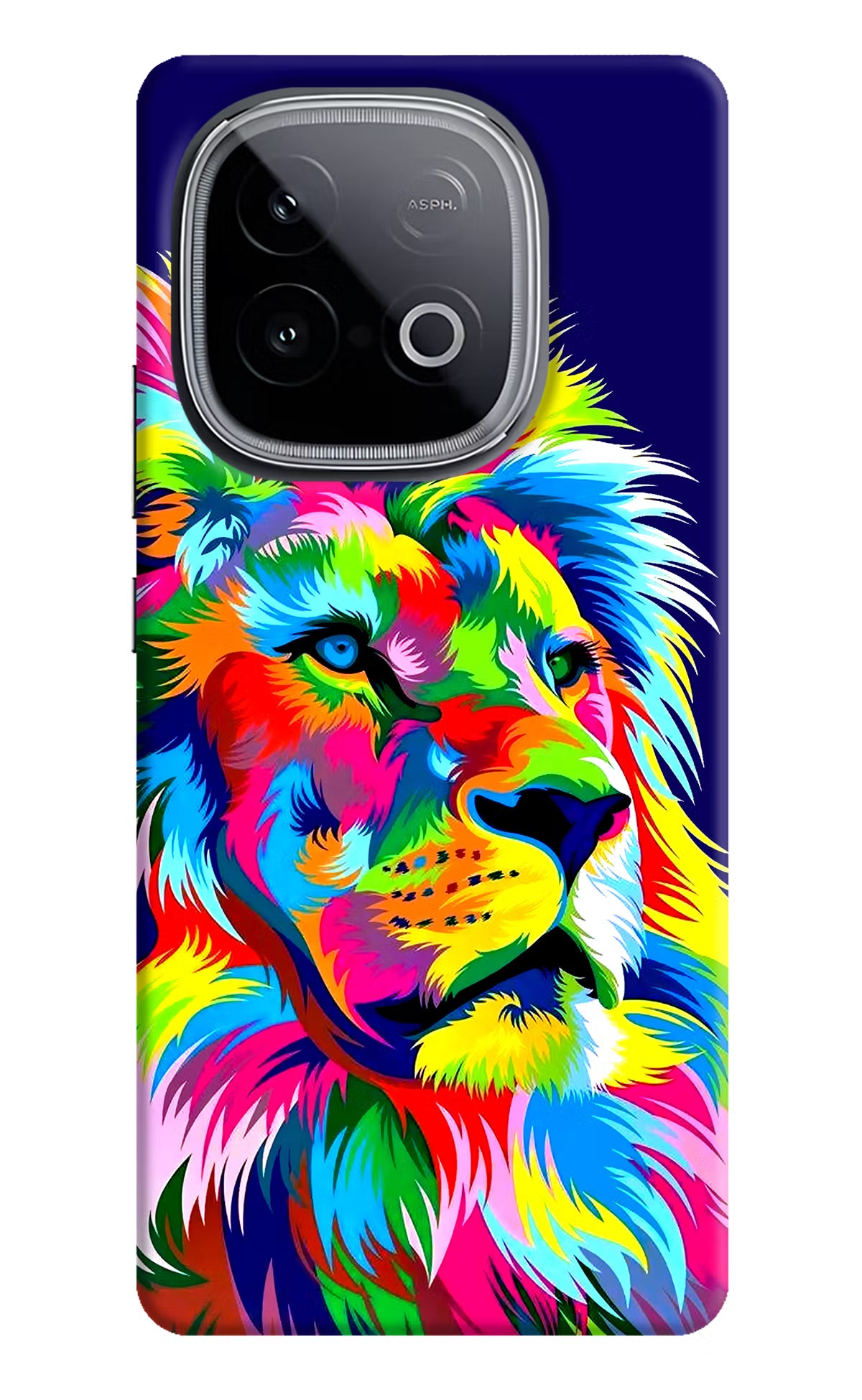 Vector Art Lion iQOO Neo 10 Hard Case Back Cover by Casekaro