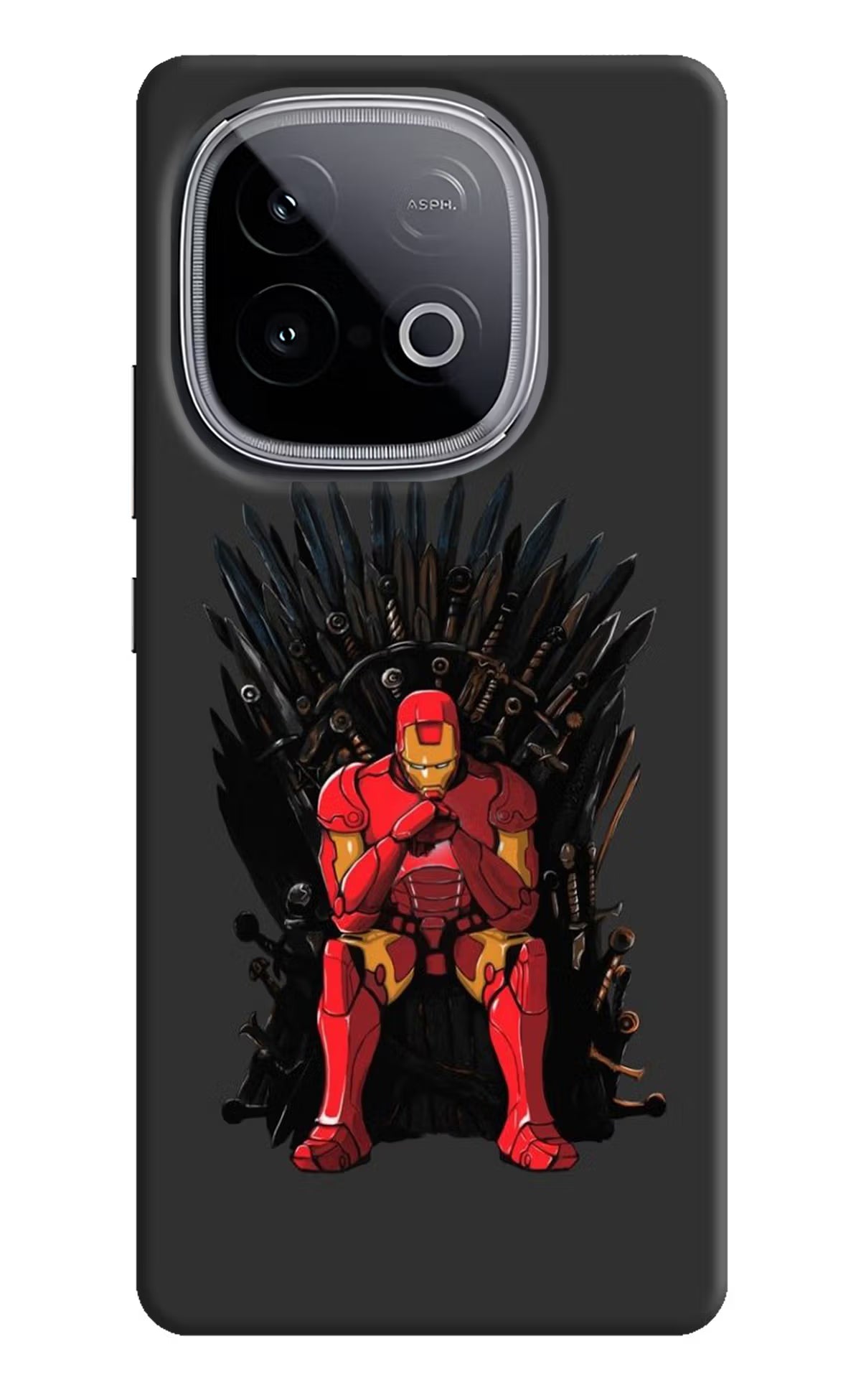 Ironman Throne iQOO Neo 10 Hard Case Back Cover by Casekaro