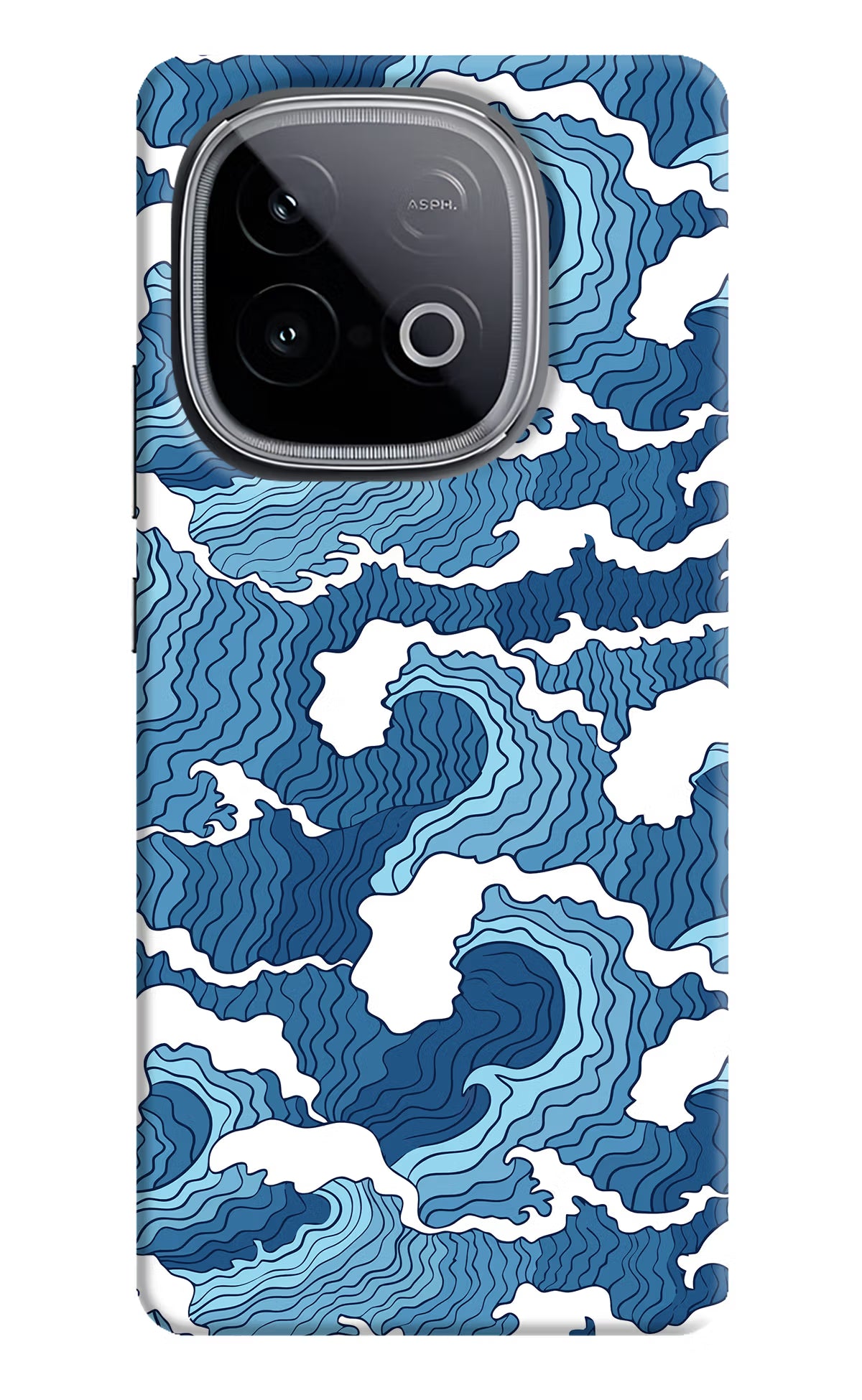 Blue Waves iQOO Neo 10 Hard Case Back Cover by Casekaro