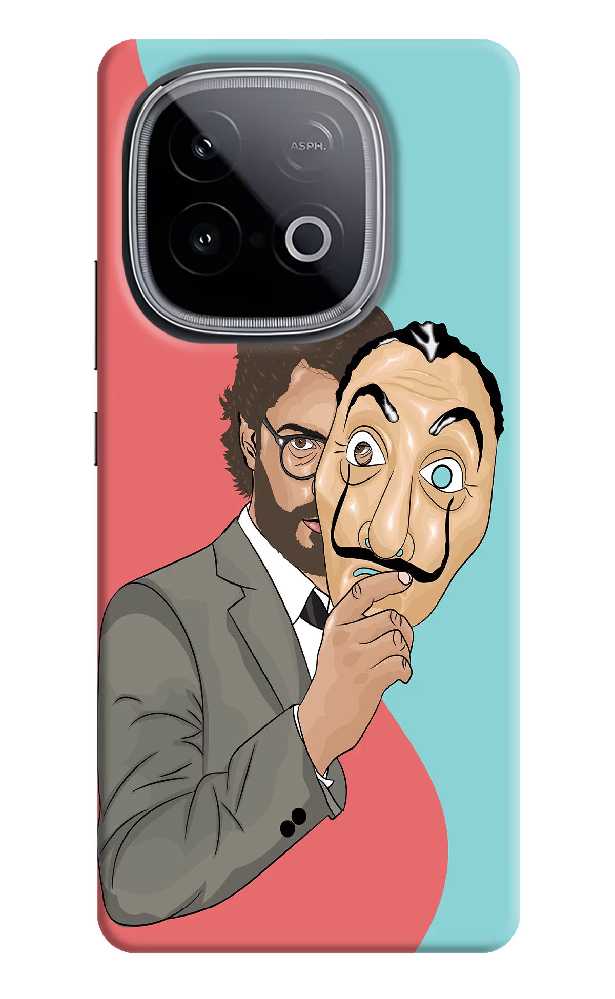 Professor iQOO Neo 10 Hard Case Back Cover by Casekaro