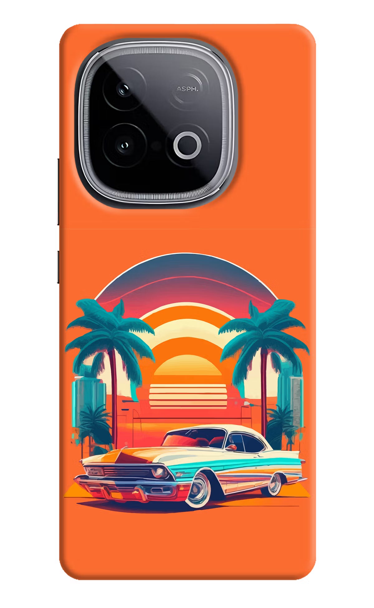 Palm Drive 80s iQOO Neo 10 Hard Case Back Cover by Casekaro