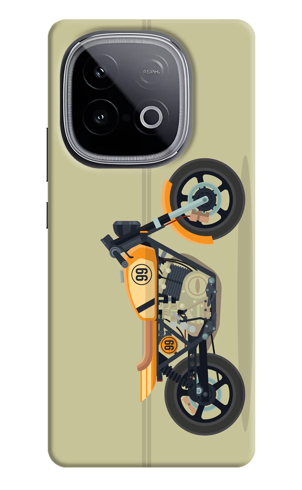 Vertical Speedster iQOO Neo 10 Hard Case Back Cover by Casekaro