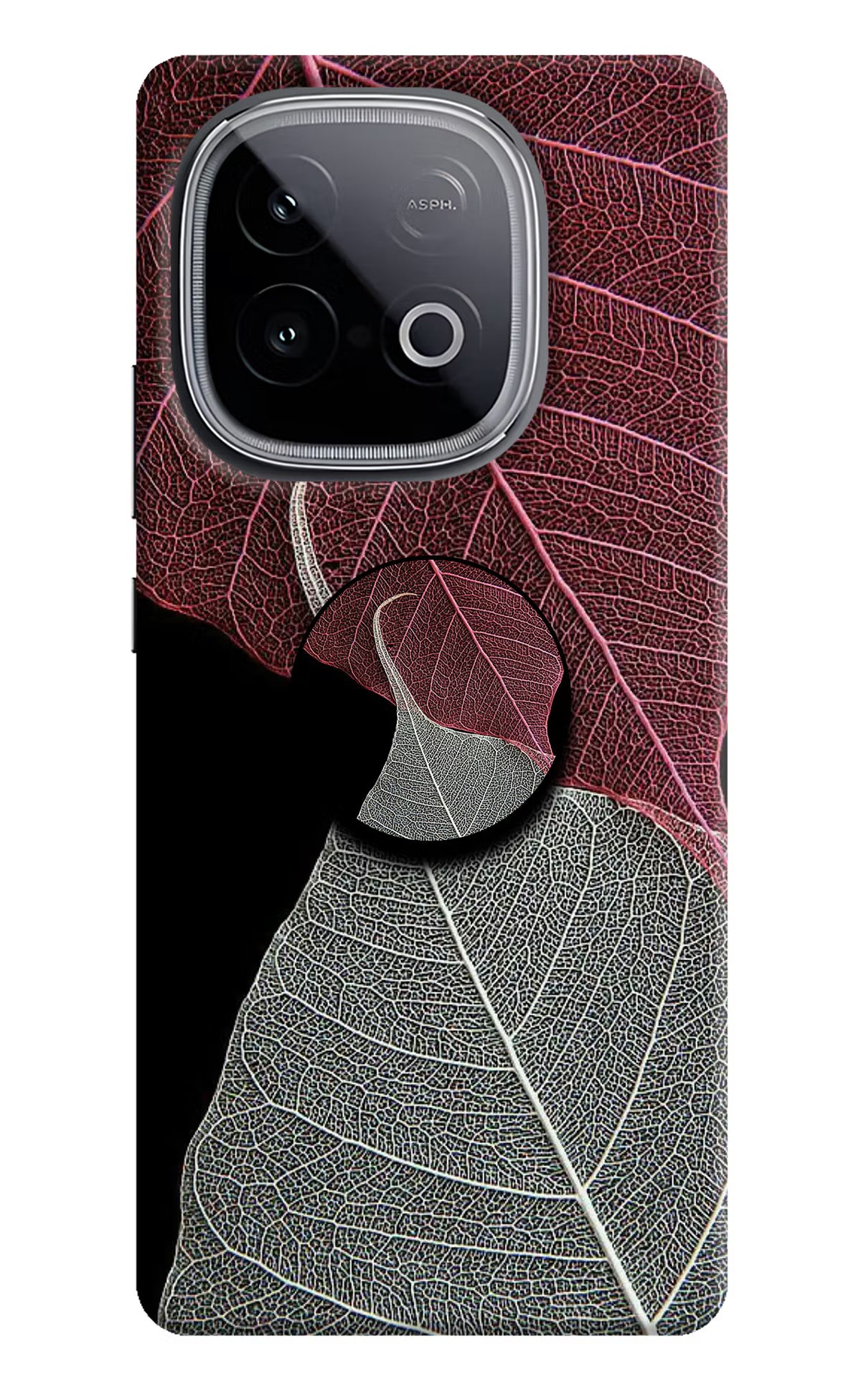 Leaf Pattern iQOO Neo 10 Pop Case by Casekaro