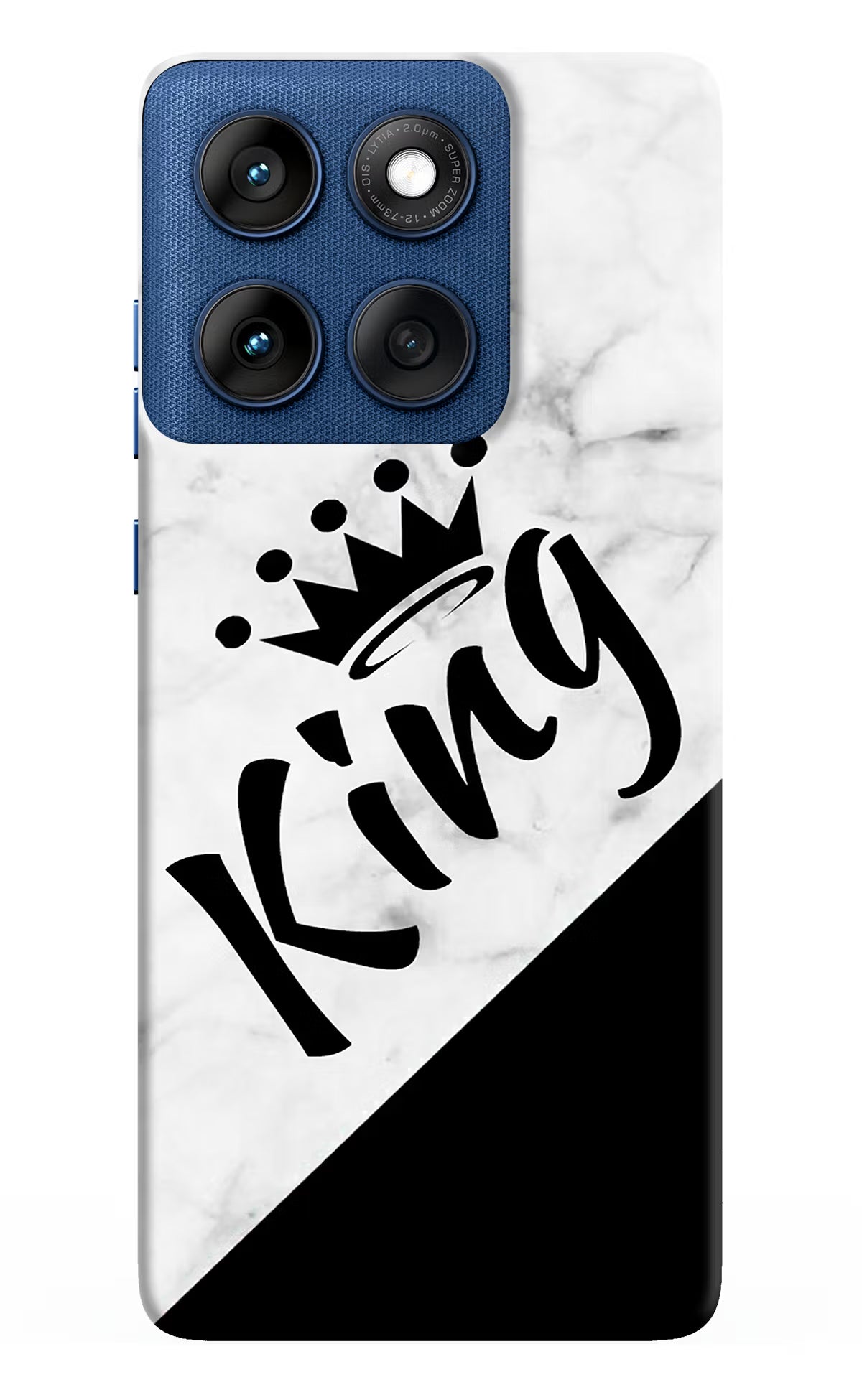 King Moto Edge 60 Back Cover - King Moto Edge 60 Hard Case Back Cover by Casekaro King Moto Edge 60 Hard Case Back Cover by Casekaro
