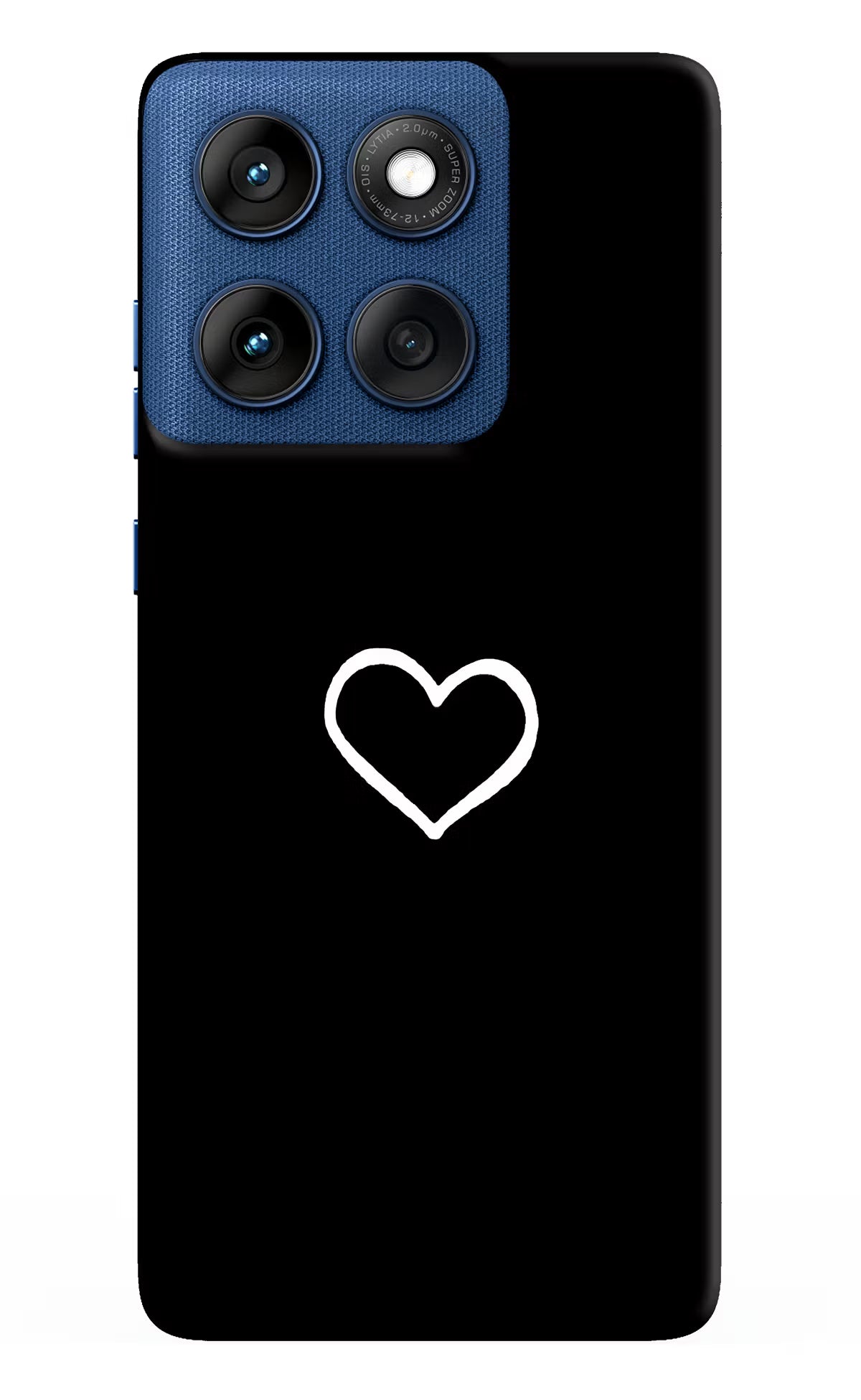 Heart Moto Edge 60 Back Cover - Heart Moto Edge 60 Hard Case Back Cover by Casekaro Heart Moto Edge 60 Hard Case Back Cover by Casekaro