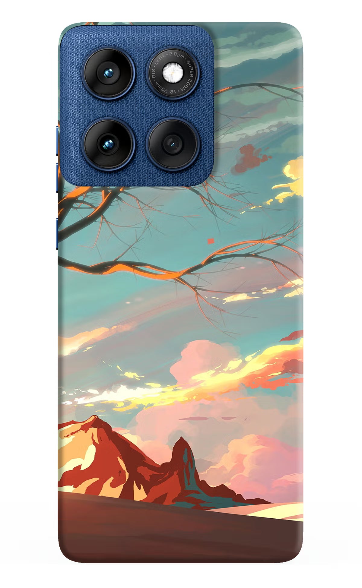 Scenery Moto Edge 60 Hard Case Back Cover by Casekaro