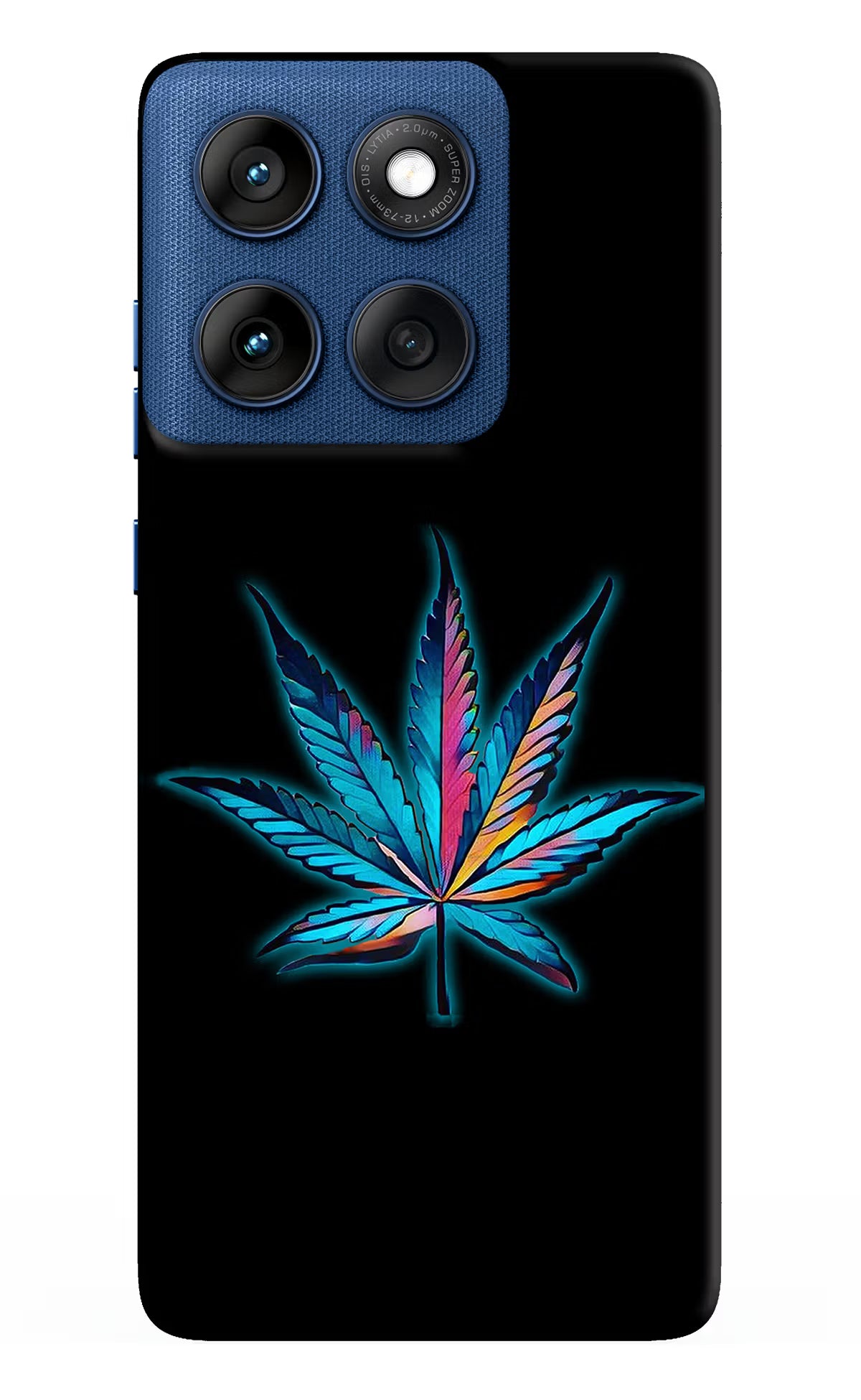 Weed Moto Edge 60 Hard Case Back Cover by Casekaro