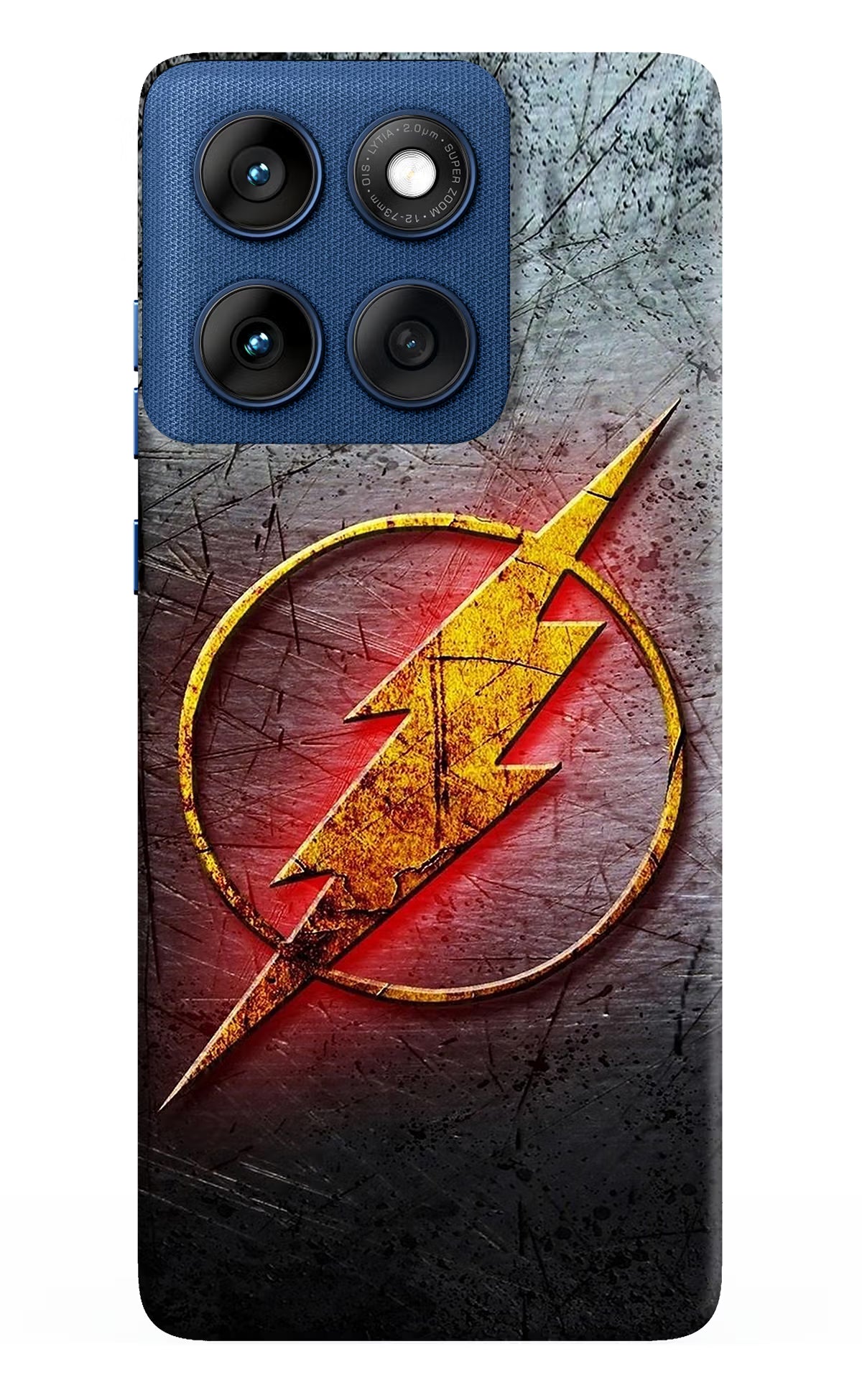Flash Moto Edge 60 Back Cover - Flash Moto Edge 60 Hard Case Back Cover by Casekaro Flash Moto Edge 60 Hard Case Back Cover by Casekaro