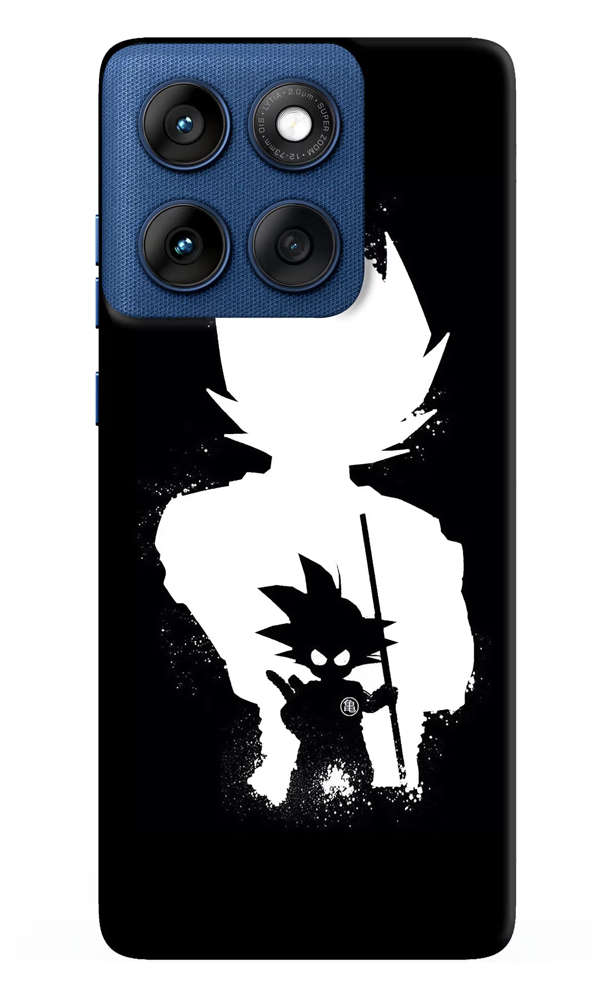 Goku Shadow Moto Edge 60 Back Cover - Goku Shadow Moto Edge 60 Hard Case Back Cover by Casekaro Goku Shadow Moto Edge 60 Hard Case Back Cover by Casekaro