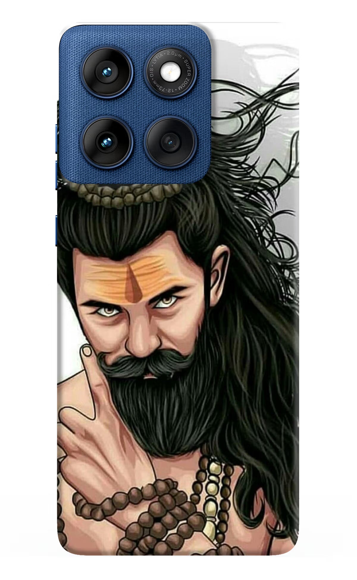 Mahadev Moto Edge 60 Hard Case Back Cover by Casekaro