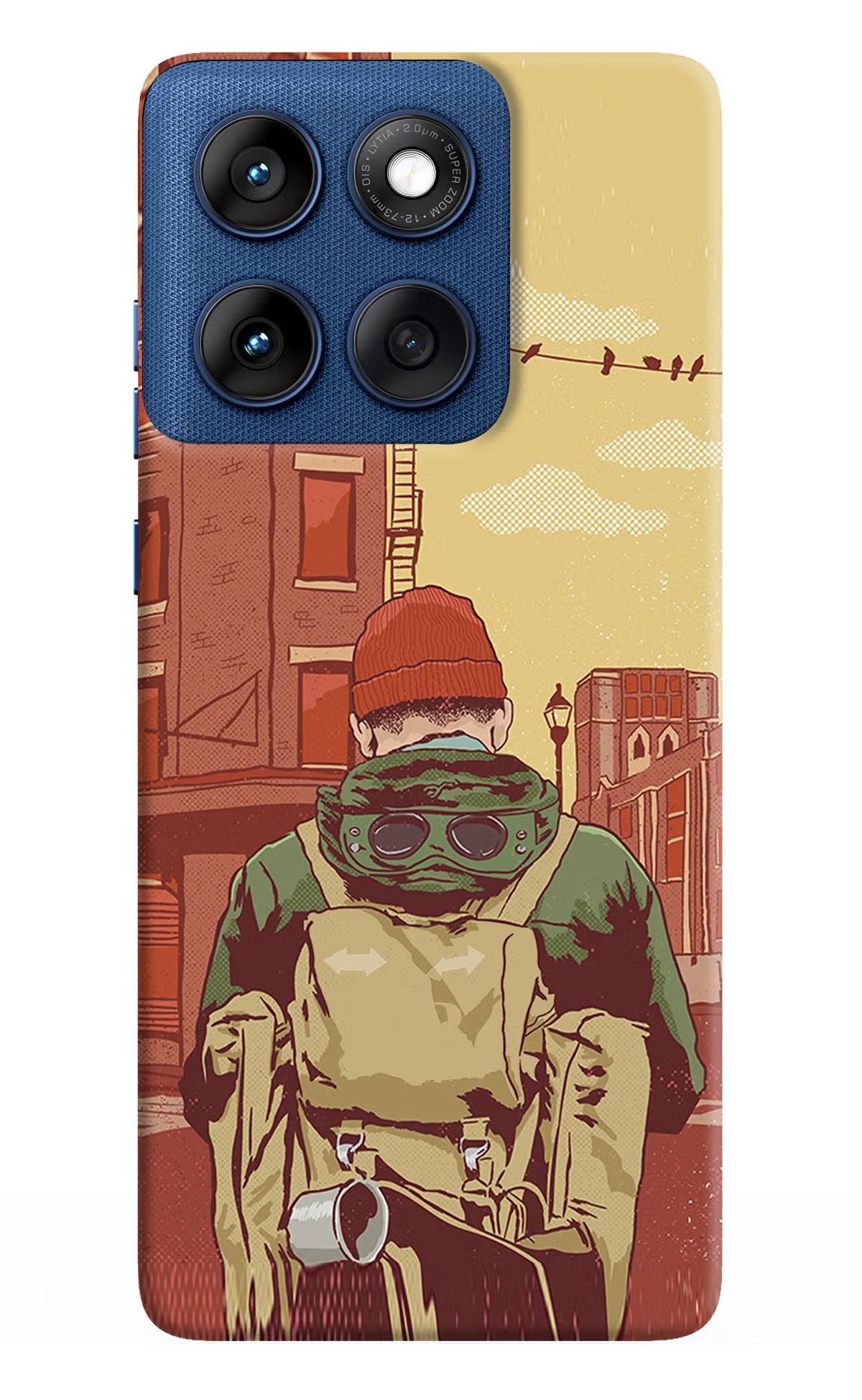 Adventurous Moto Edge 60 Hard Case Back Cover by Casekaro